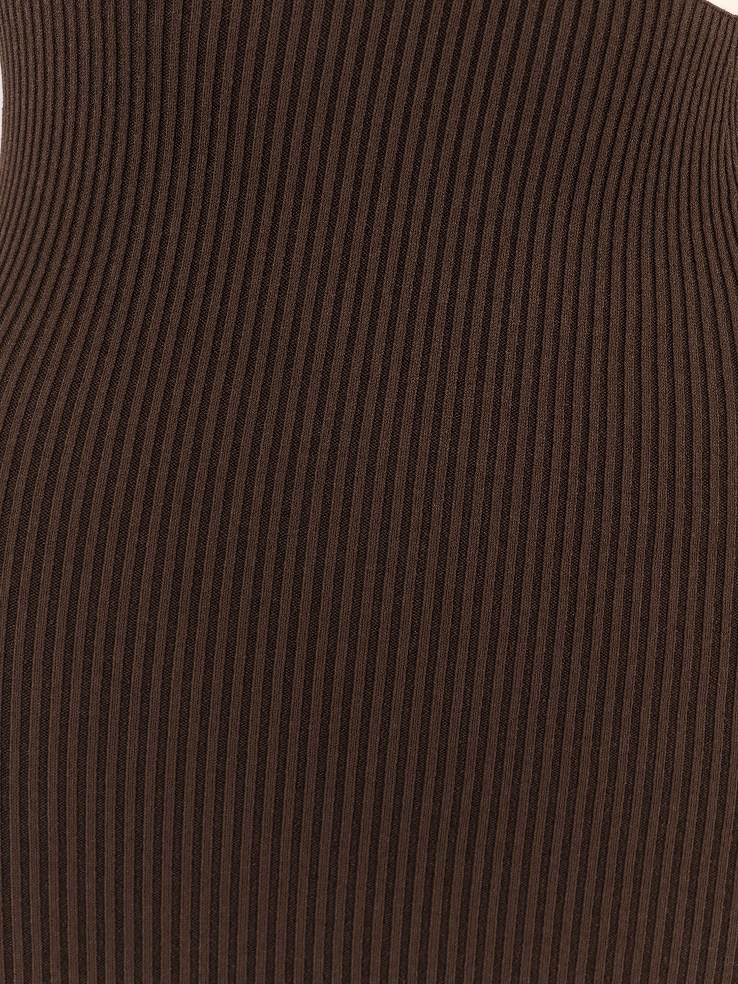 Max Mara Arda 1234 ribbed stretch viscose dress