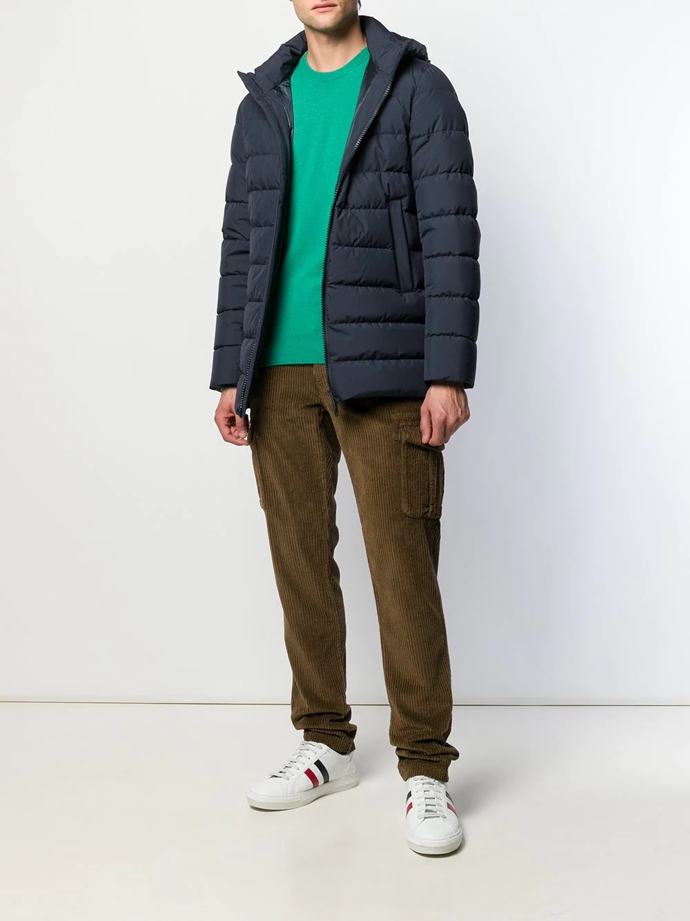 hooded puffer jacket - 2