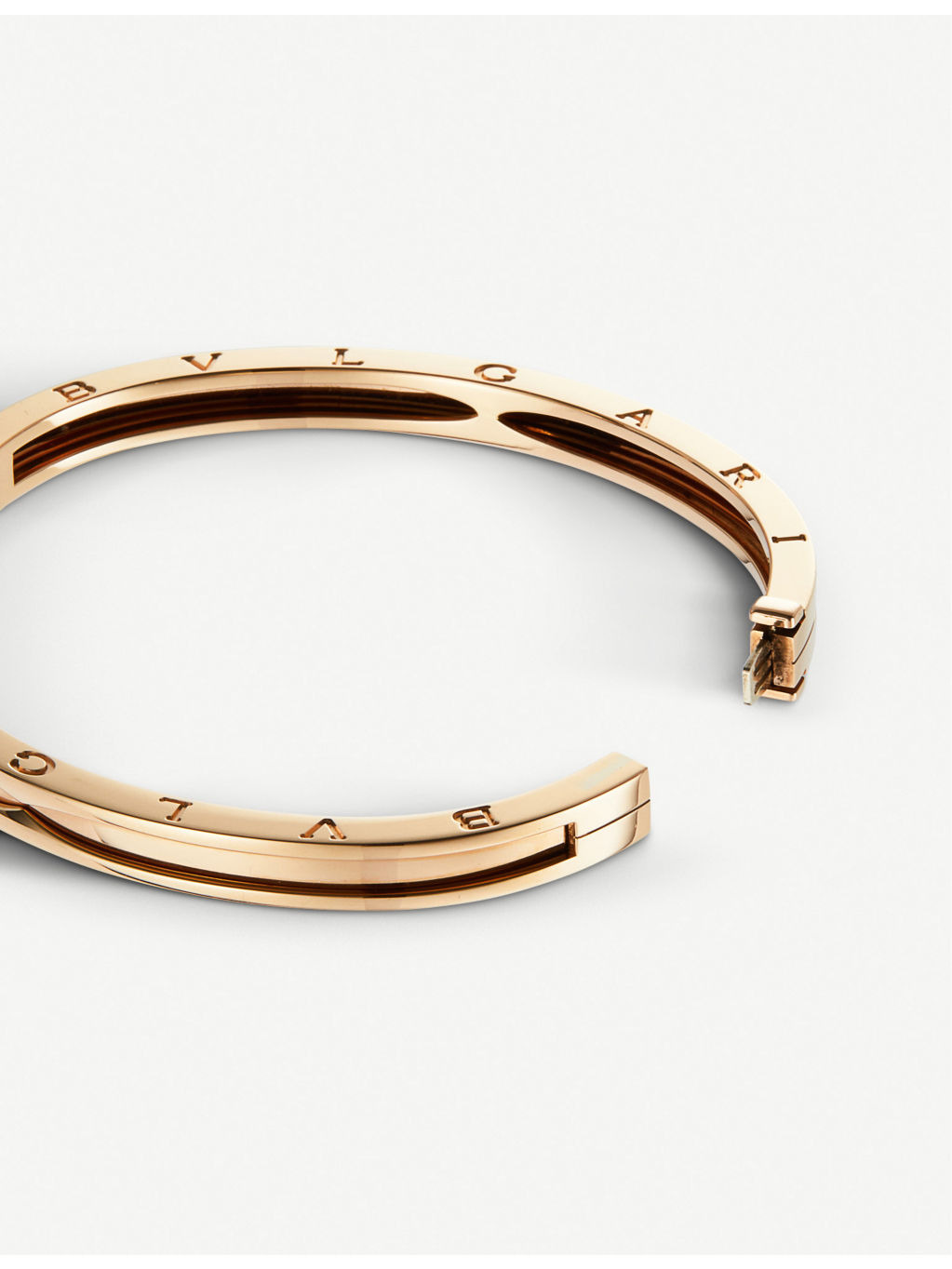 B.zero1 18ct rose-gold bangle bracelet - 4