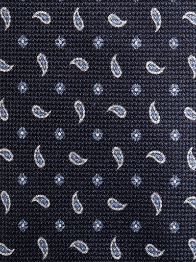 Brioni woven paisley-pattern tie outlook