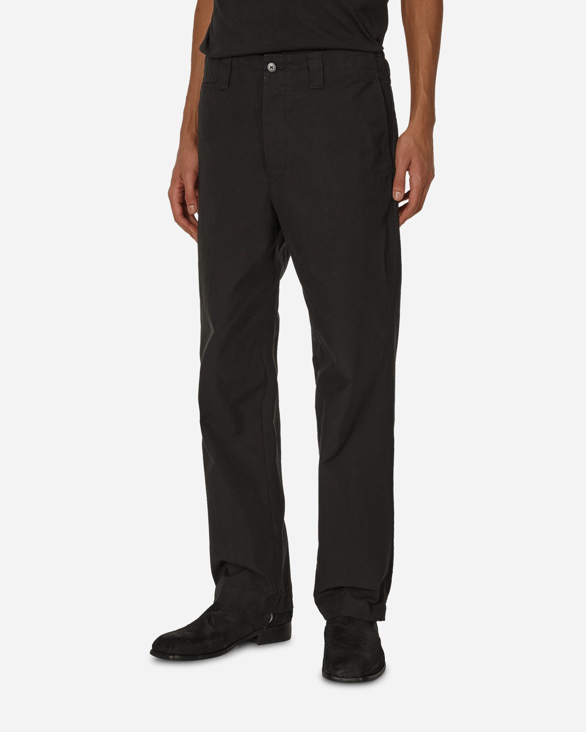 visvim Field Chino Pants Black | slamjam | REVERSIBLE