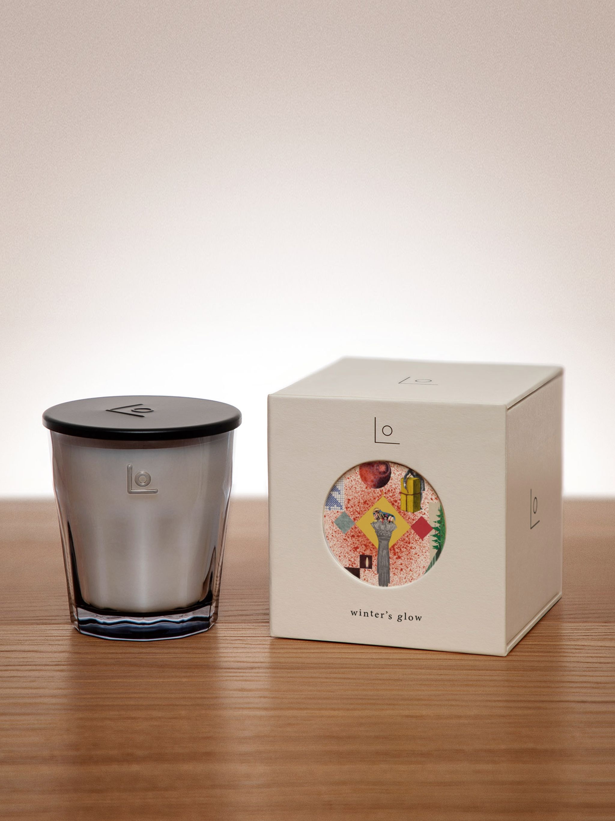 LO STUDIO WINTERS GLOW SCENTED CANDLE - 1