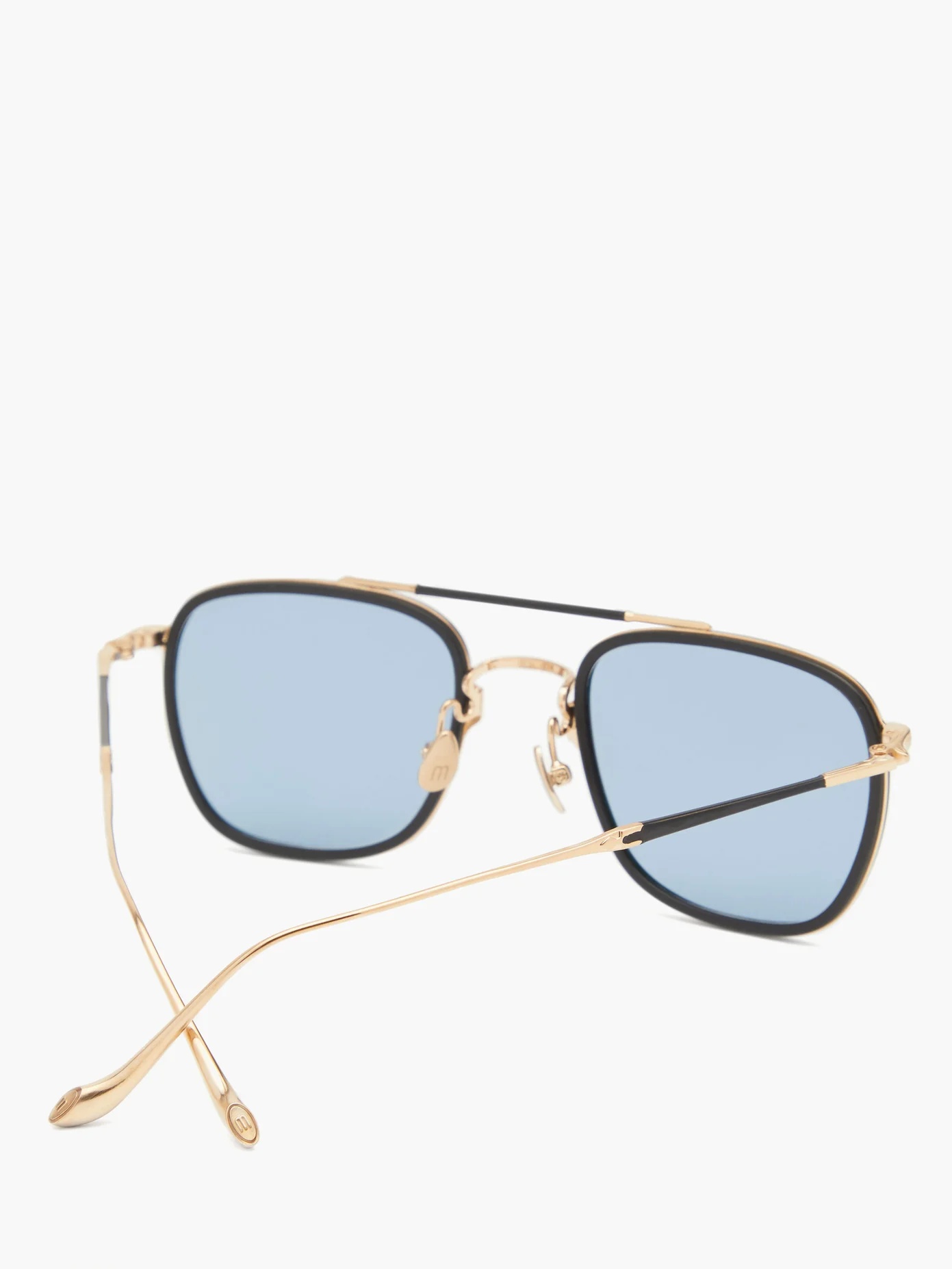 Aviator titanium sunglasses - 4