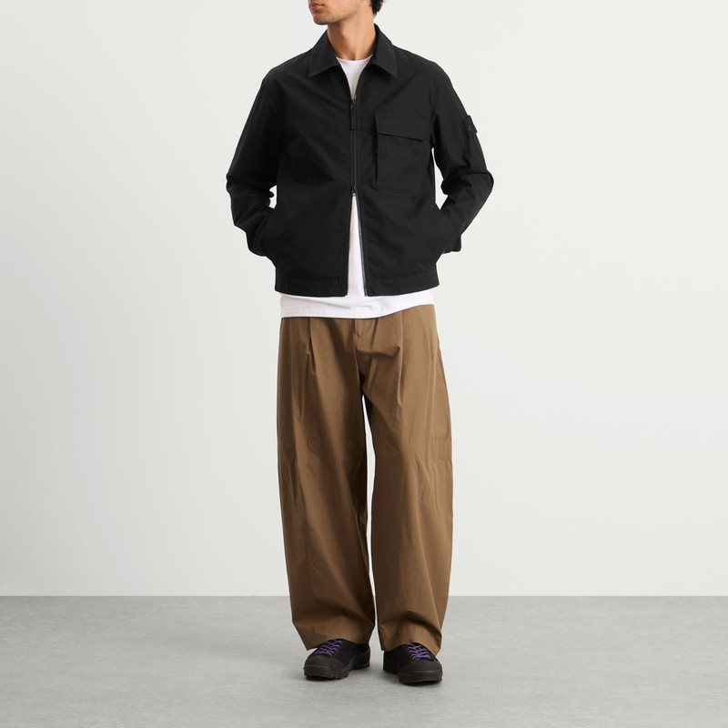 Stone Island Stone Island Ghost Weatherproof Cotton Canvas Shirt Jacket outlook