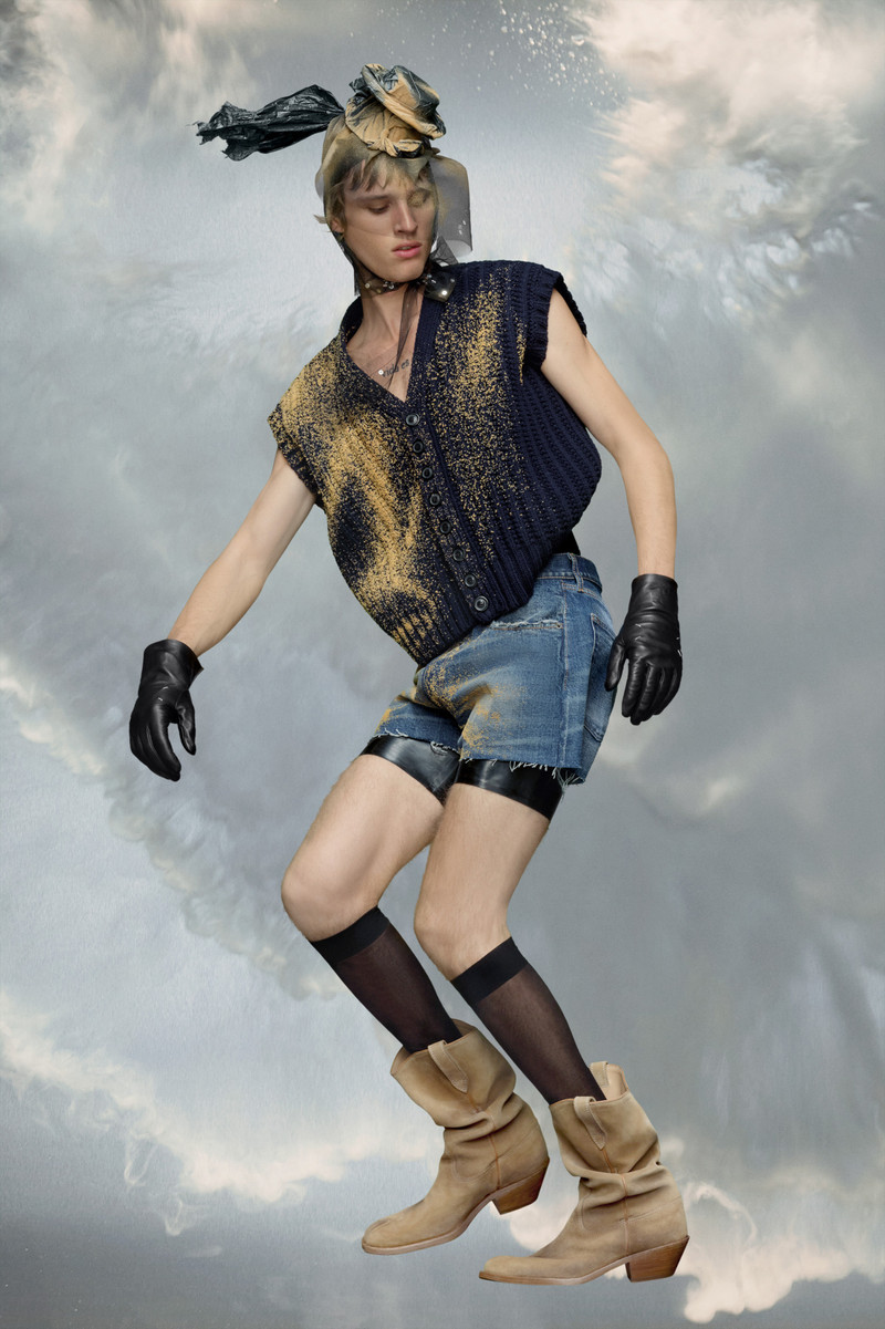 Sandstorm vest cardigan 3
