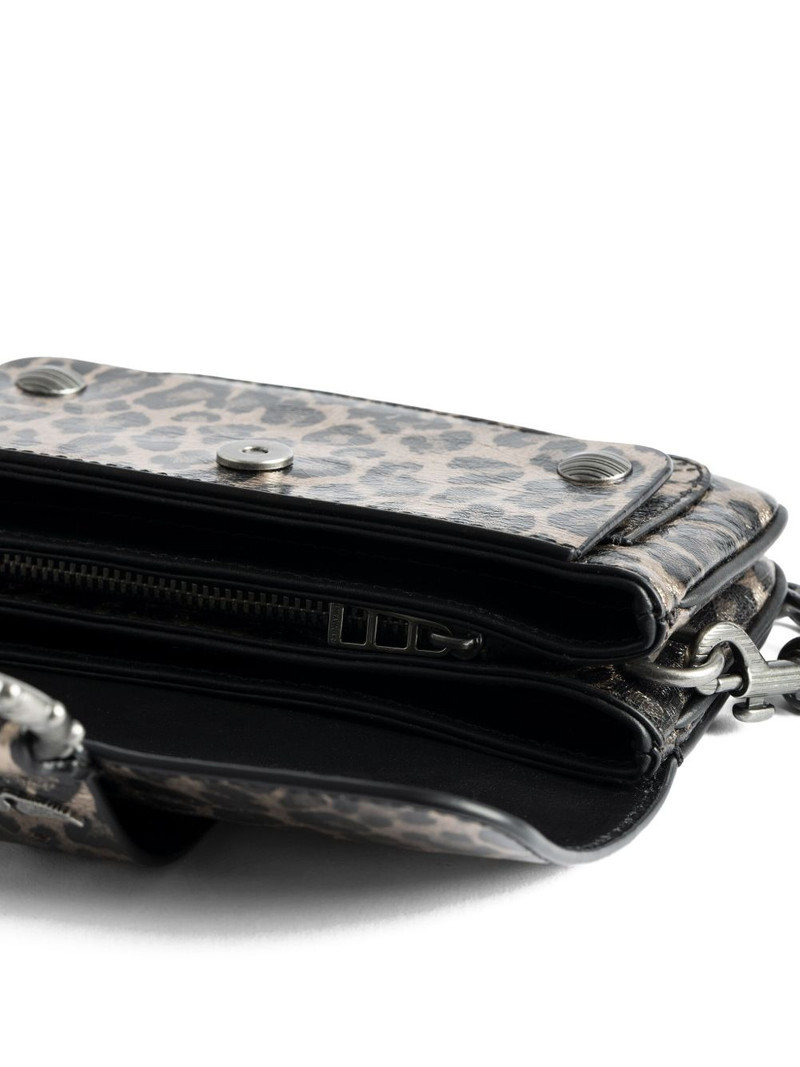 Kate leopard-print clutch 5