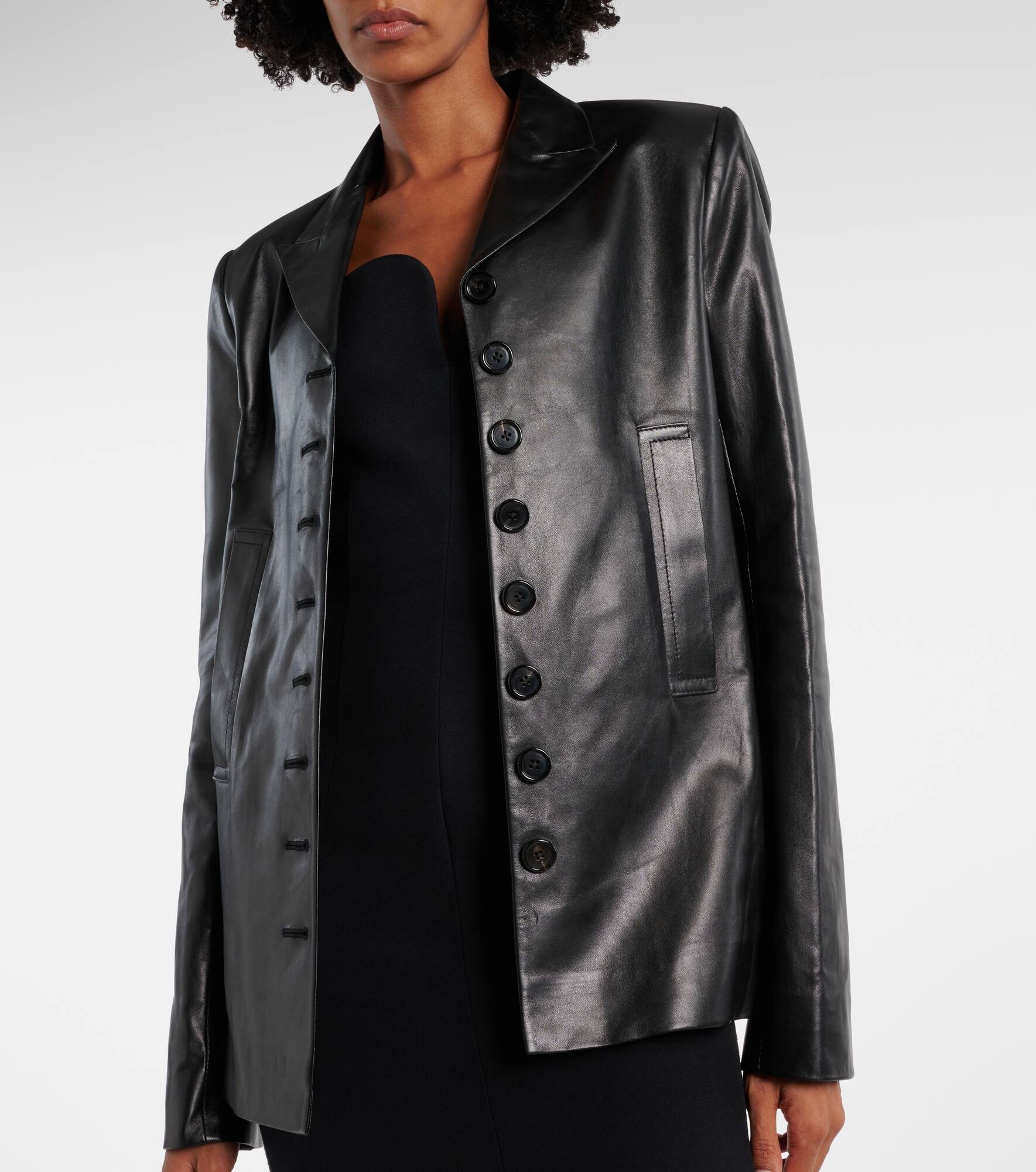 Saraphina leather blazer - 6
