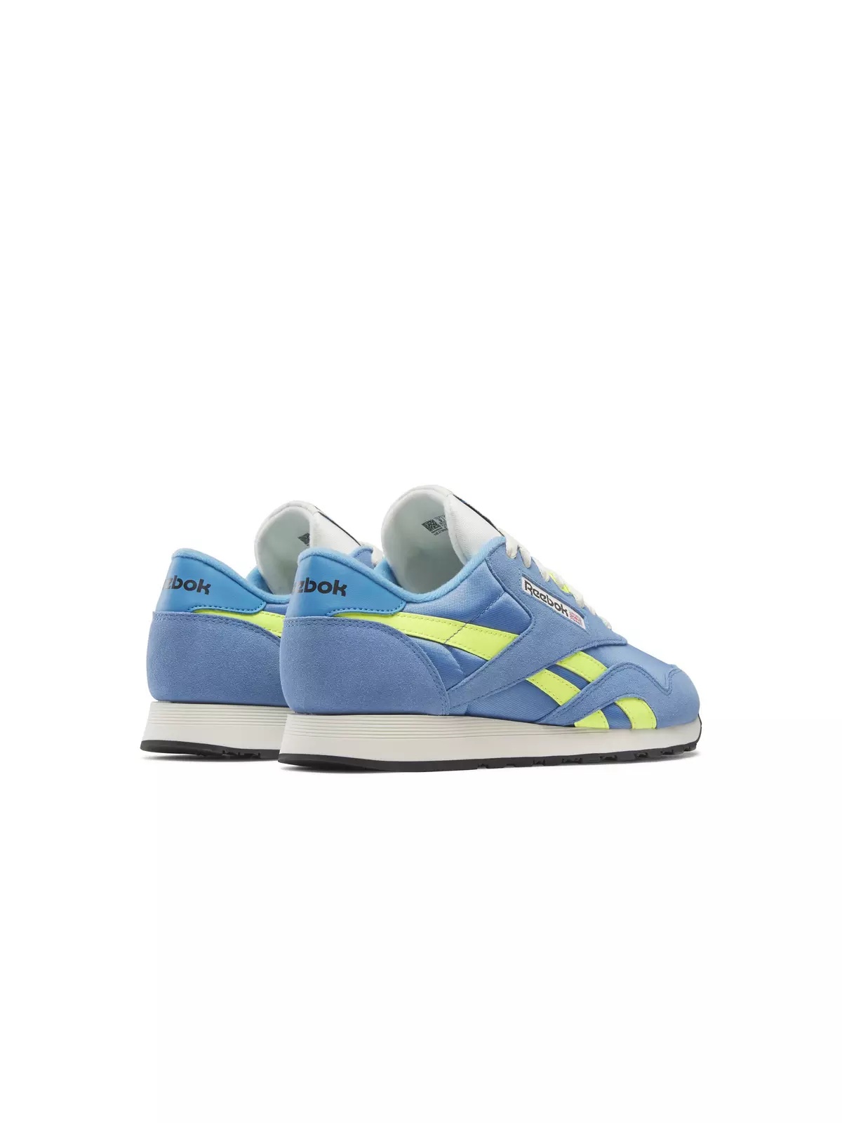 Classic Nylon "Blue/Light Yellow/White" Men's Shoe - 3