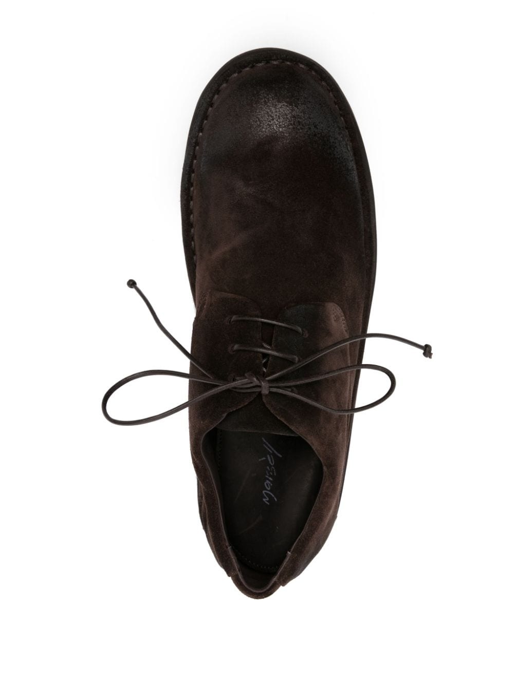 suede derby shoes - 4