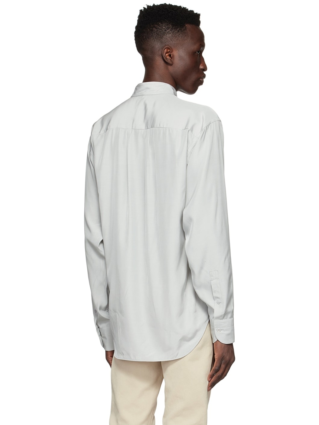 White Viscose Shirt - 3