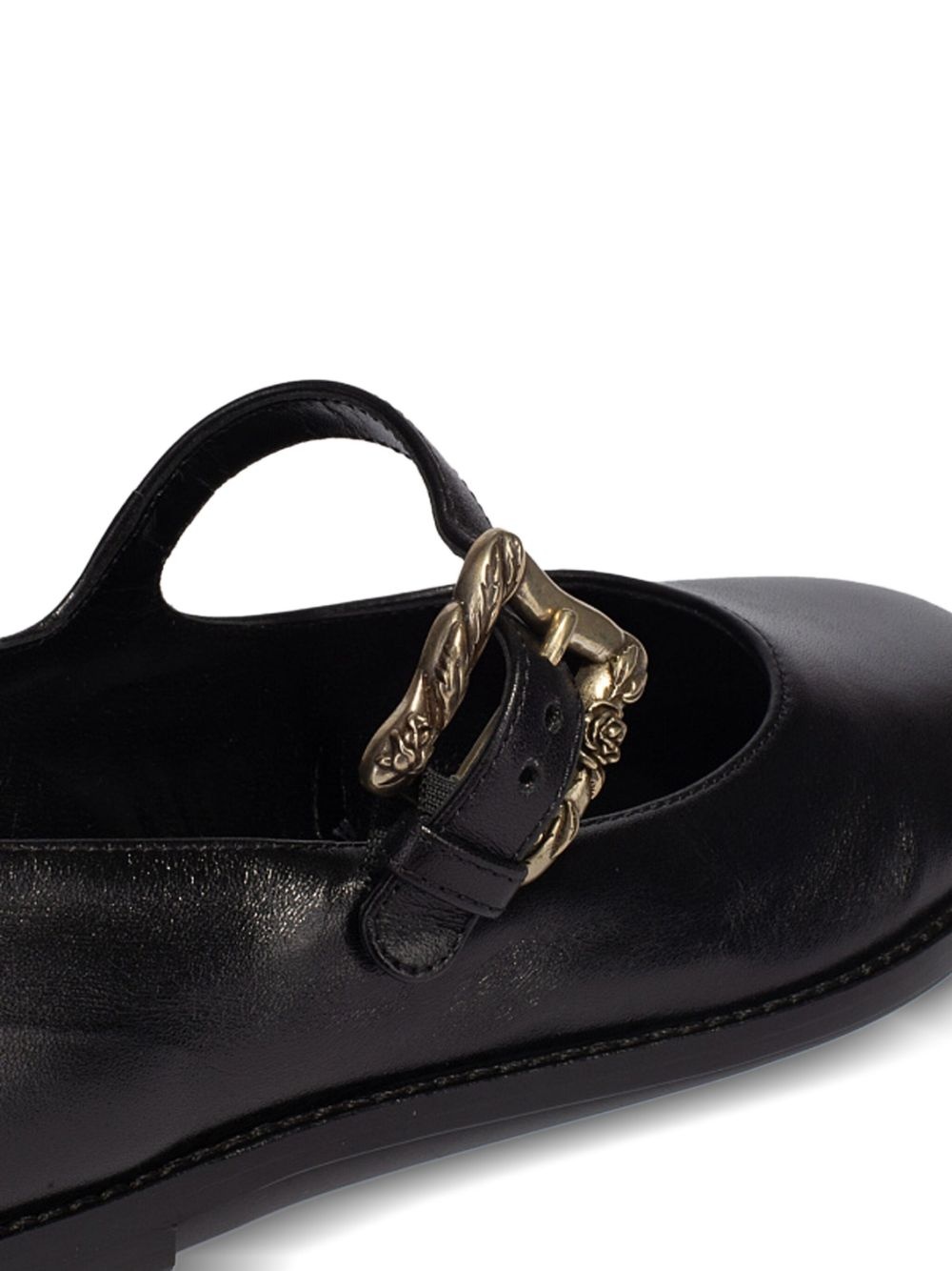 buckle-embellished ballet flats - 4