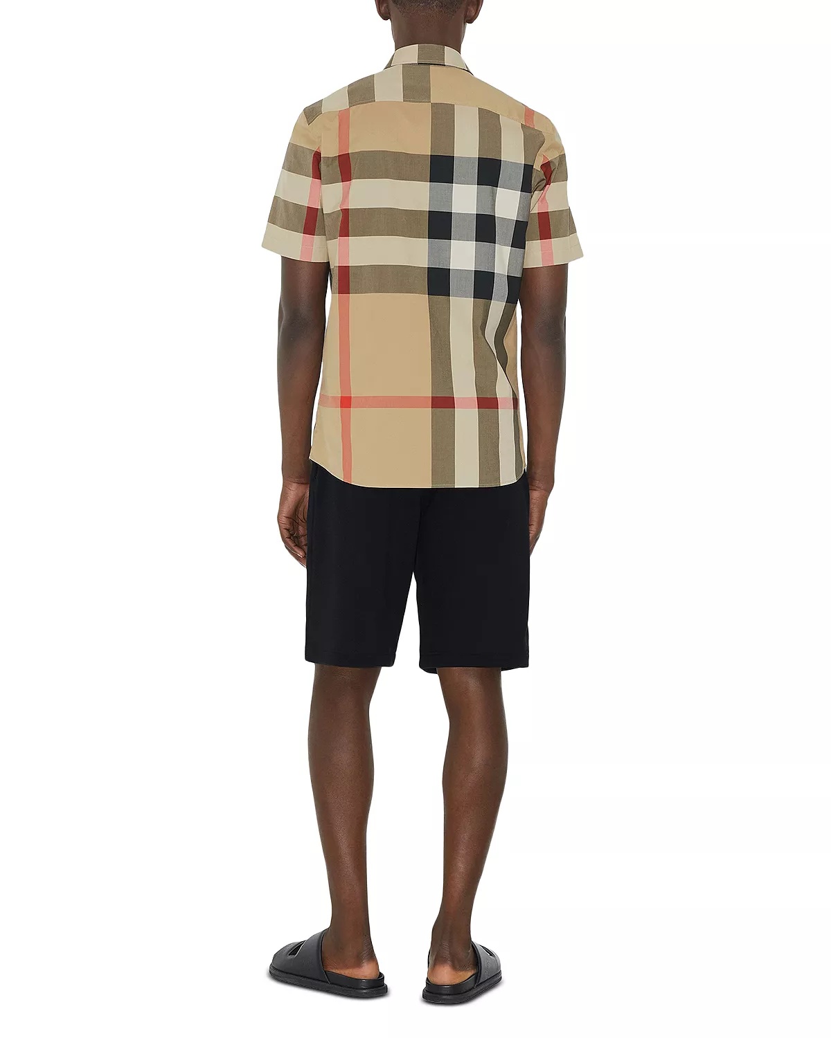 Summerton Cotton Poplin Check Slim Fit Button Down Shirt - 3