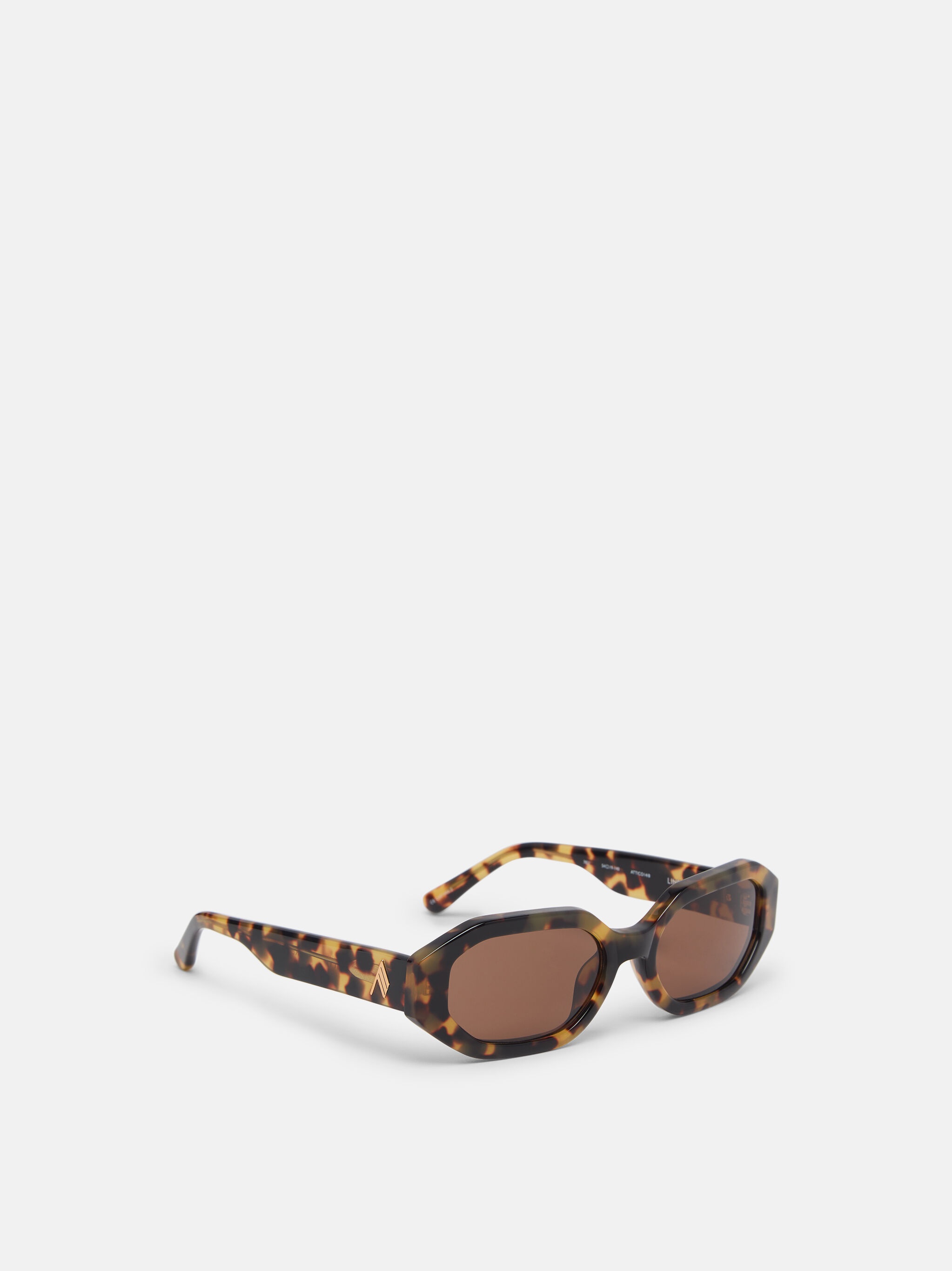 ''IRENE'' TORTOISE SUNGLASSES - 1