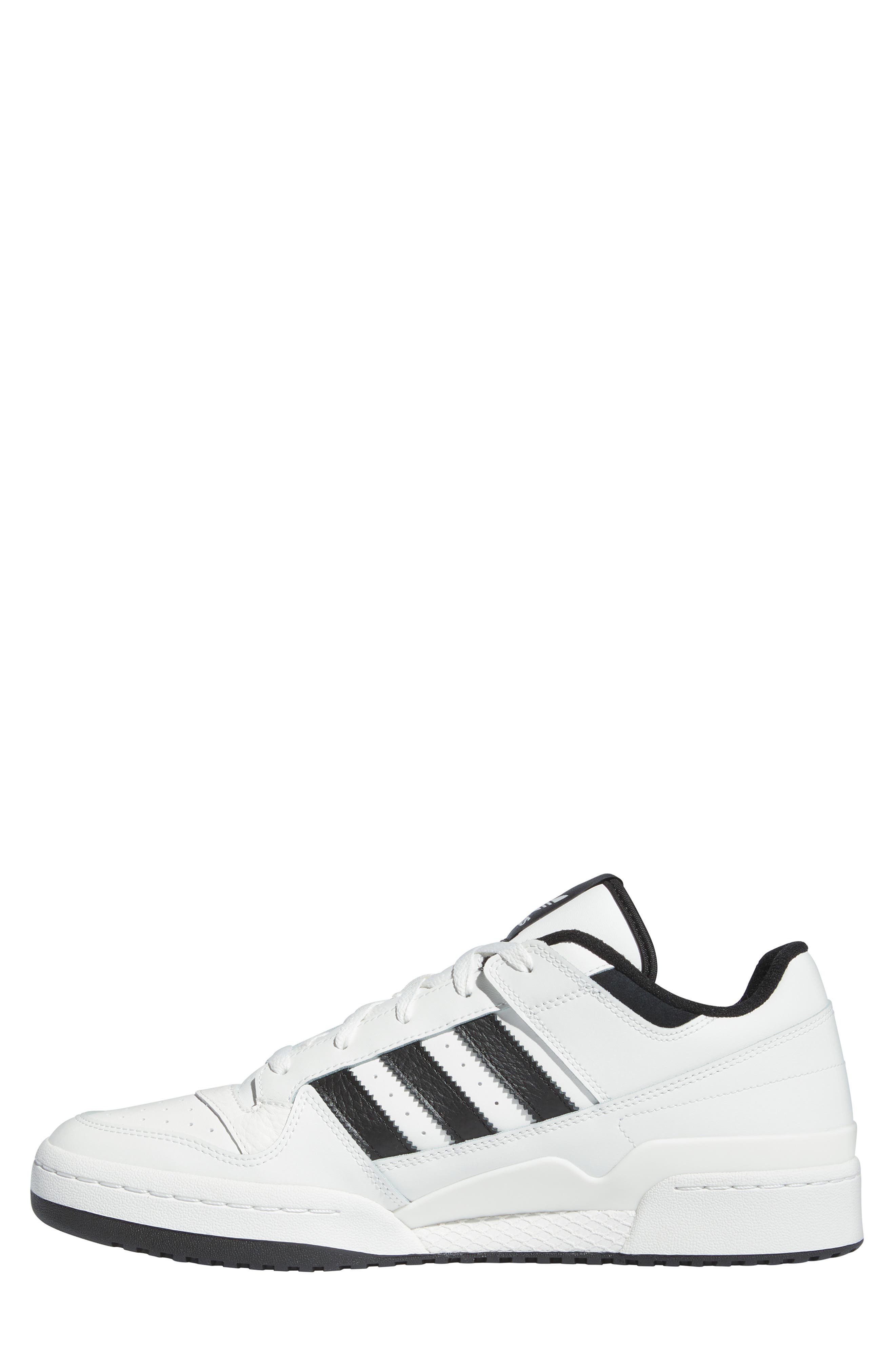 adidas Forum Low CL Sneaker in White/Black/White at Nordstrom - 6