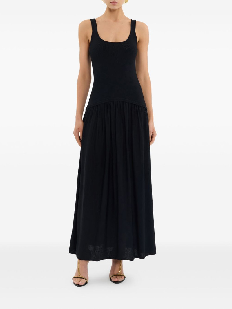 REBECCA VALLANCE kristen ruffled midi dress outlook