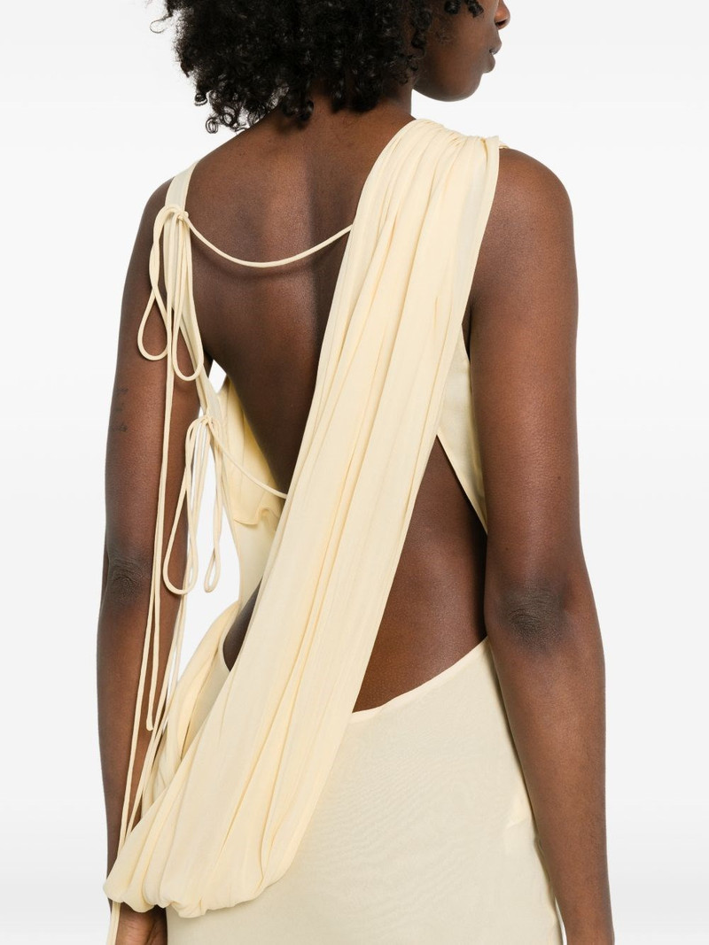Draped dress 5