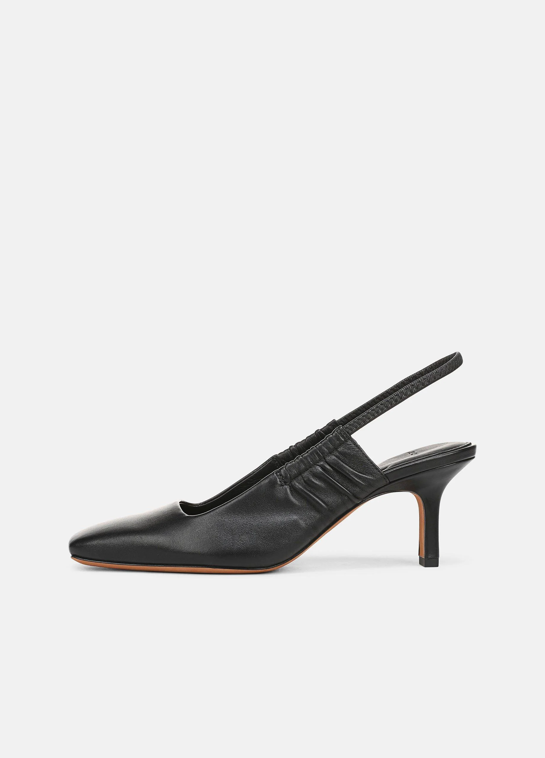 Venice Leather Slingback Heel - 1