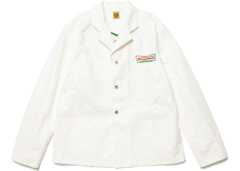Human Made x Krispy Kreme Factory Jacket White - 1