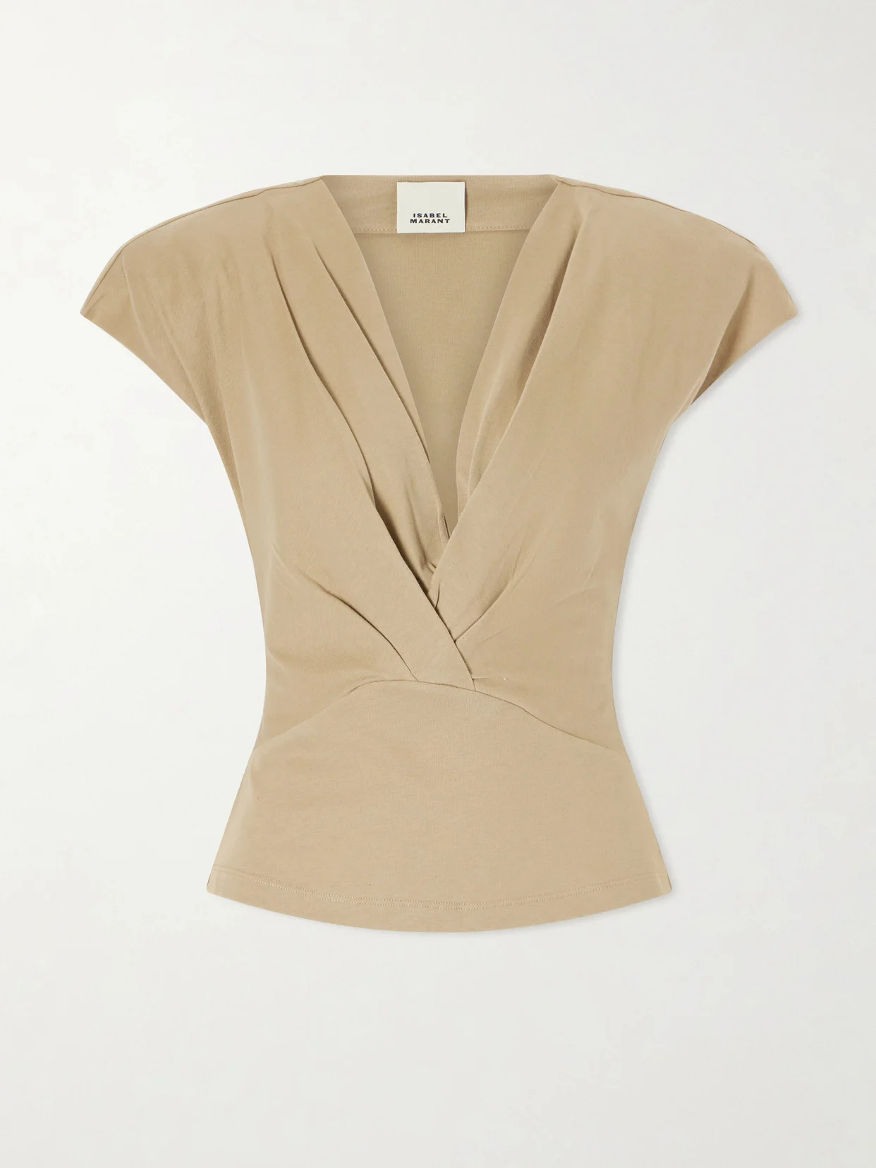 Nadrine Cotton-jersey T-shirt - 1