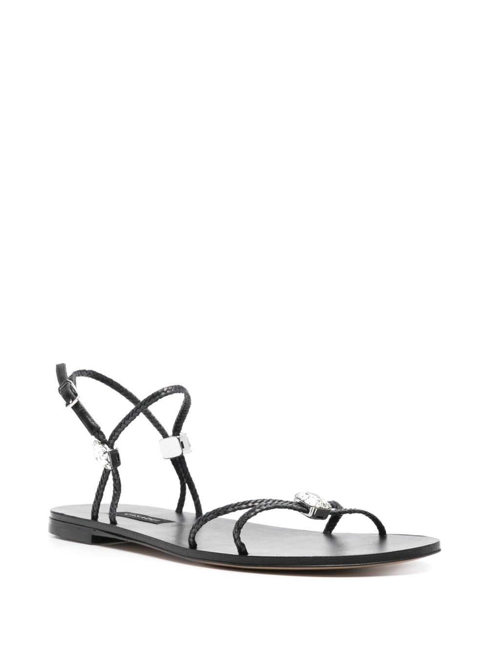 crystal-embellished sandals - 2