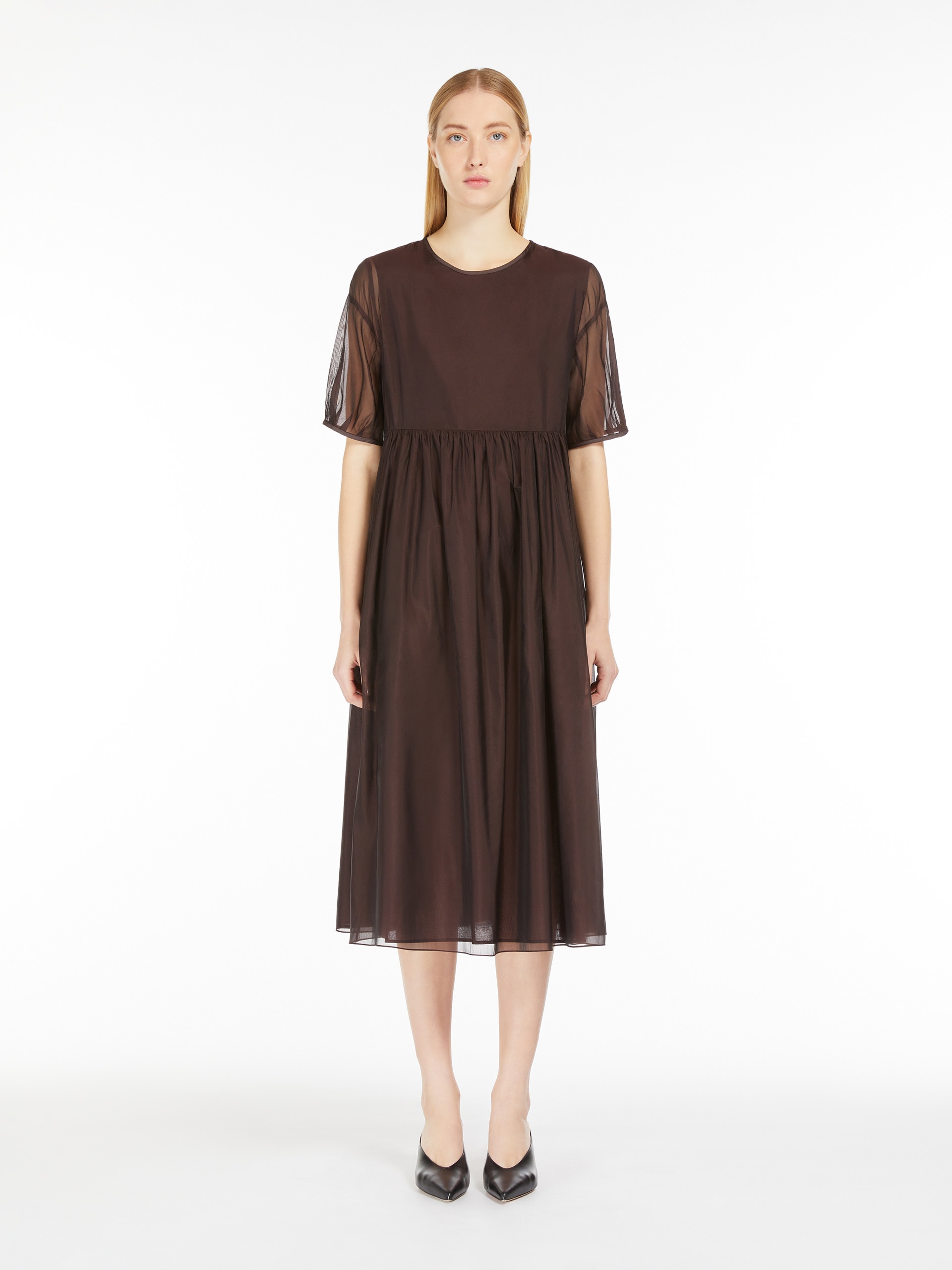FATOSO Cotton and silk organza dress - 3