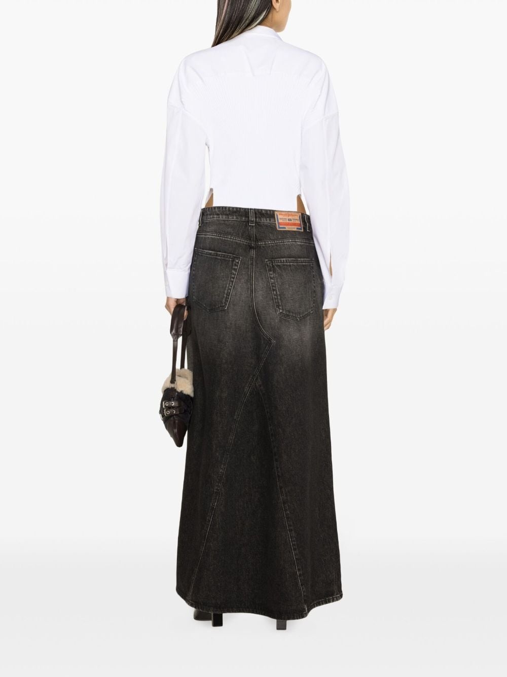 De-Pago denim maxi skirt - 4