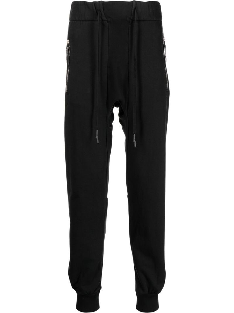 straight-leg tracksuit bottoms - 1