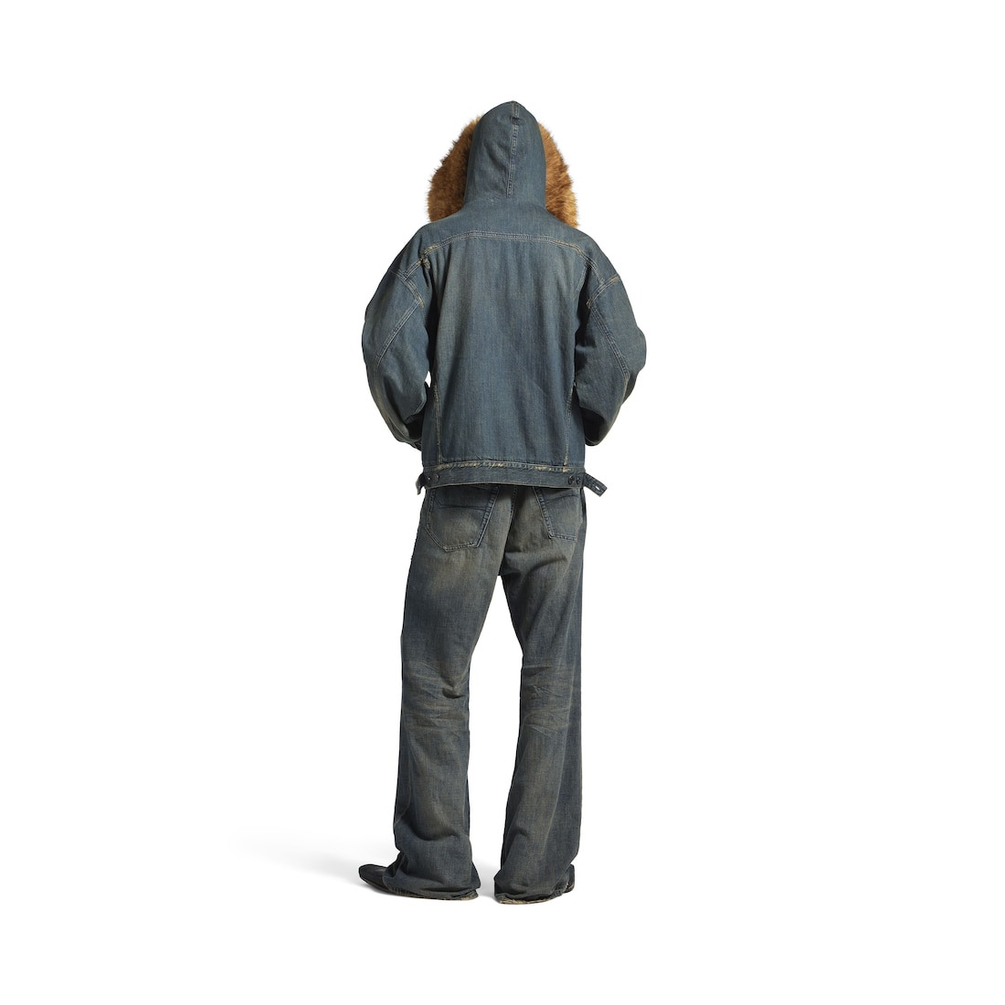 Men's Boxy Jacket in Blue - 4