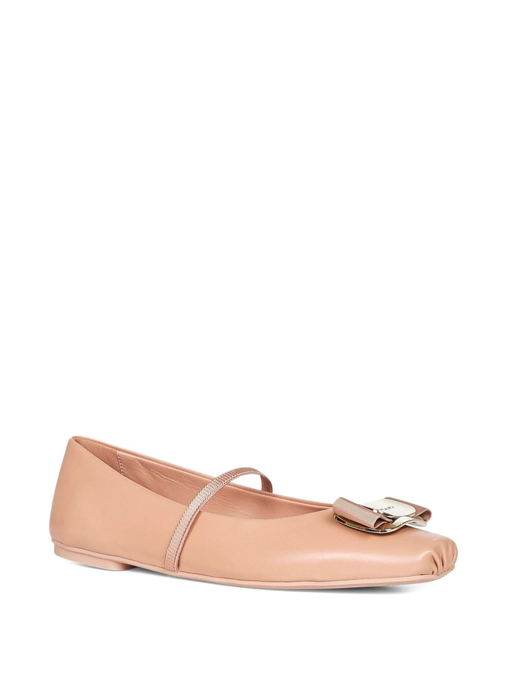Vara square-toe ballet flats - 2