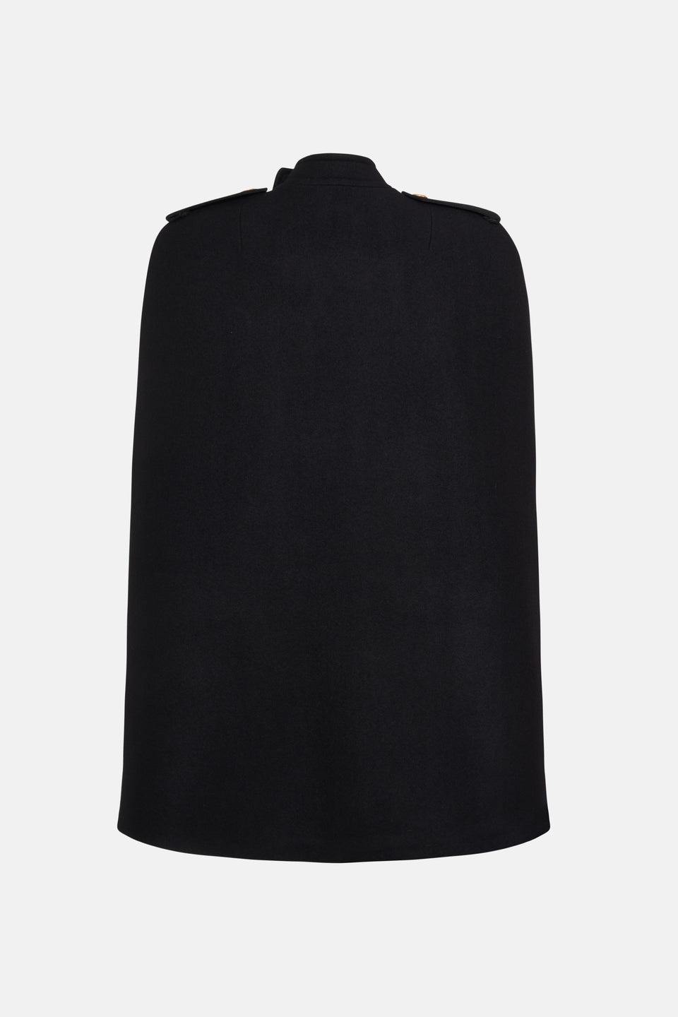 WOOL CAPE WITH JWL BUTTONS - 2