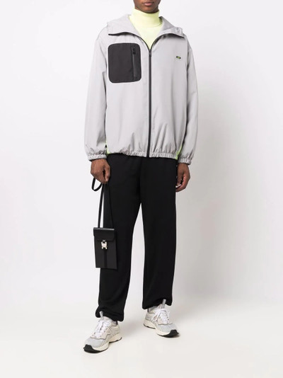 MSGM contrasting pocket square sports jacket outlook