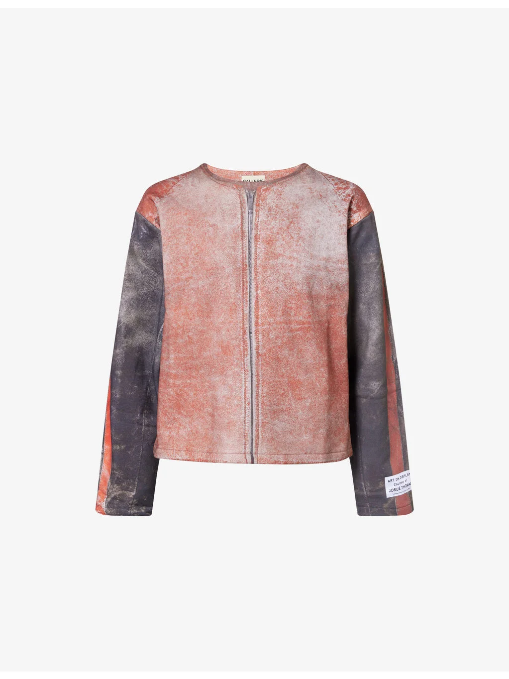 Graphic-Print Long-Sleeve Cotton Sweatshirt - 1