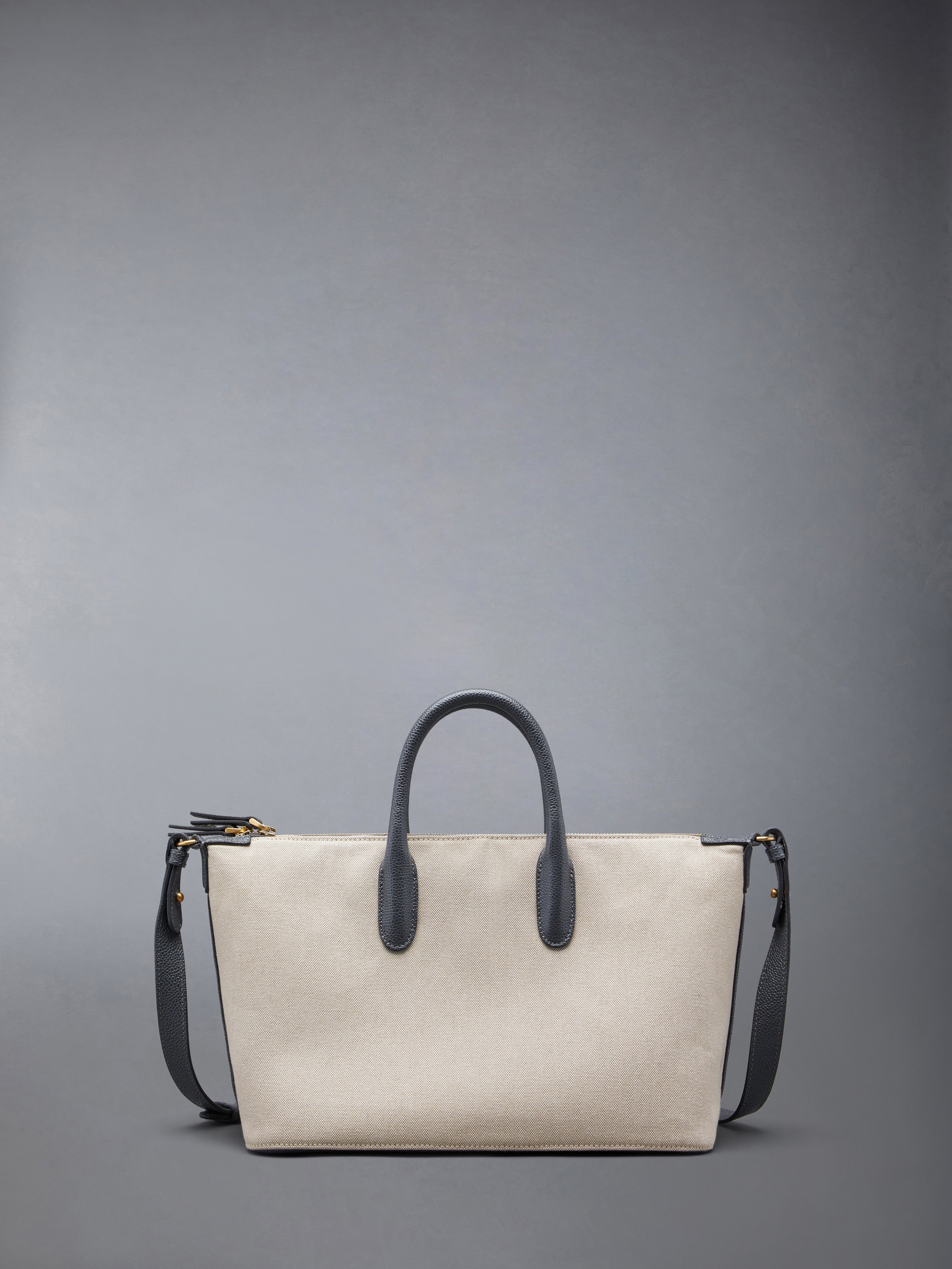 grosgrain-loop tote bag - 4