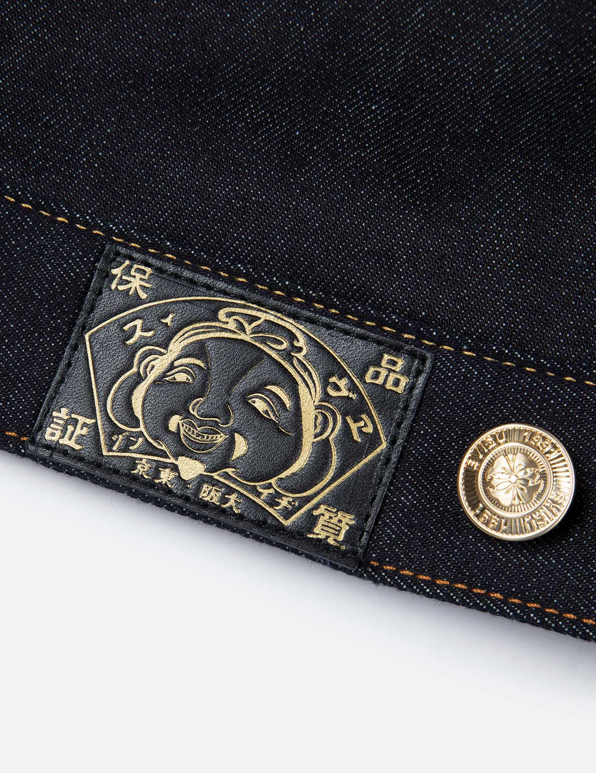 BROCADE ROSE AND LOGO EMBROIDERY REGULAR FIT DENIM JACKET - 11