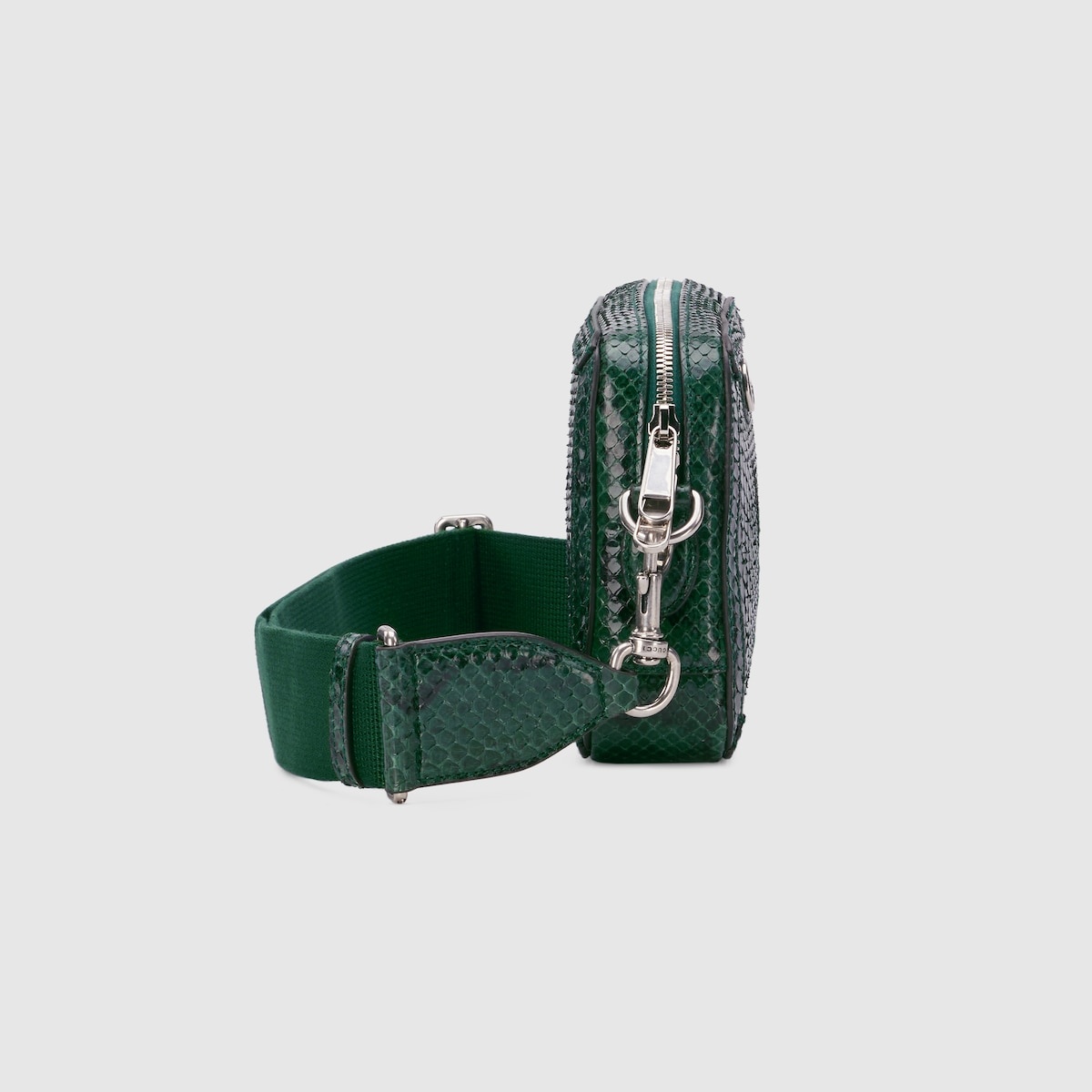 Python crossbody bag with Double G - 7