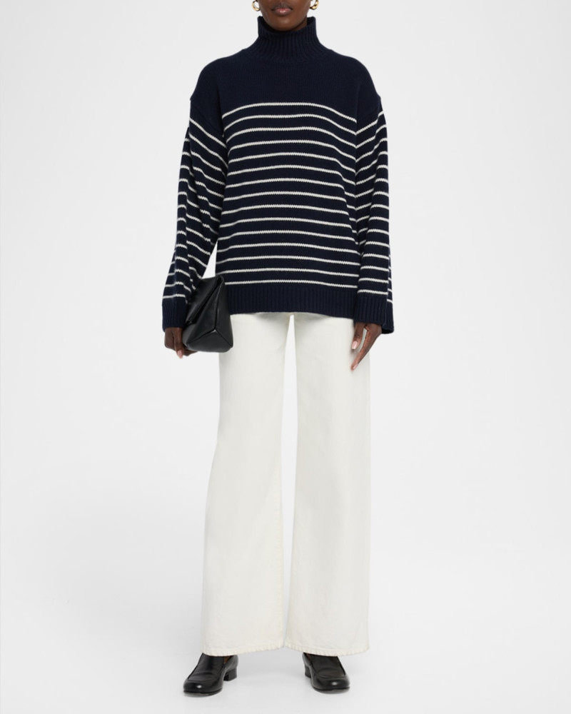 FRAME The Striped Cashmere Sweater outlook