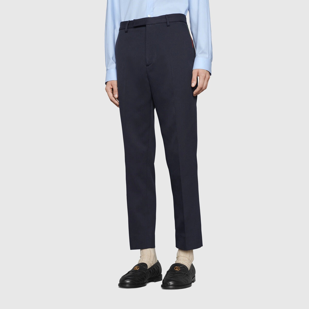 Men's matelassé loafer with Double G - 6