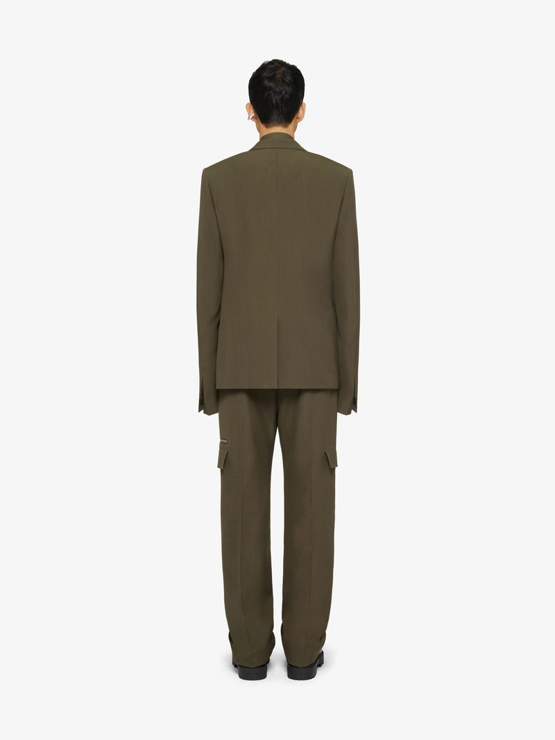 TAILORED PANTS IN WOOL WITH POCKET DETAILS 4