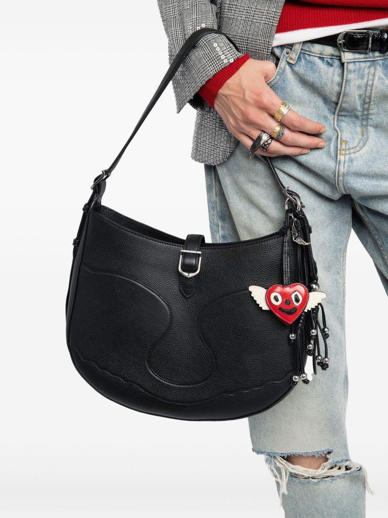 Zadig & Voltaire Moonrise buckled shoulder bag outlook