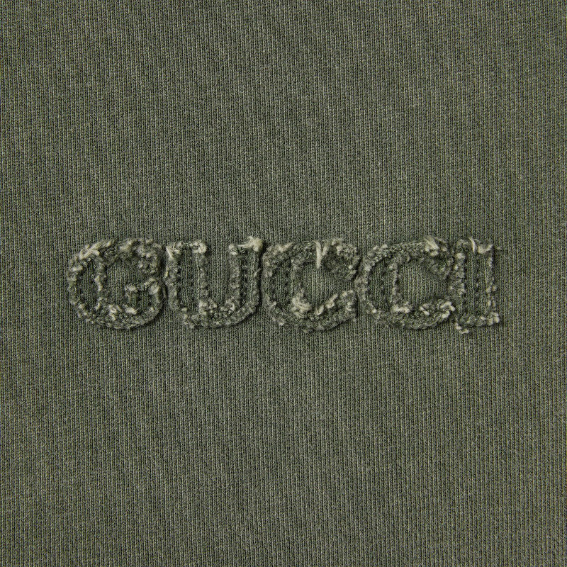 Embroidered cotton basketball shorts 7