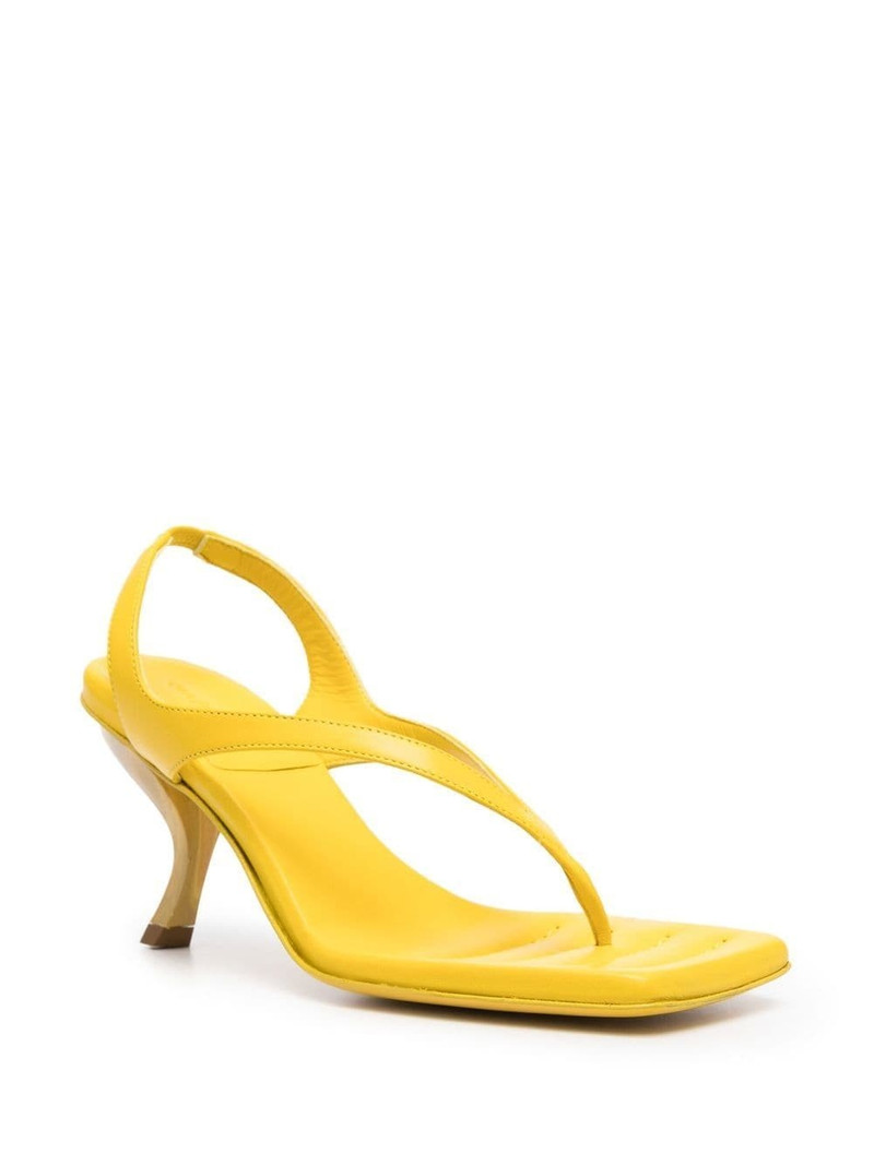 GIABORGHINI Rosie 13 square-toe sandals outlook