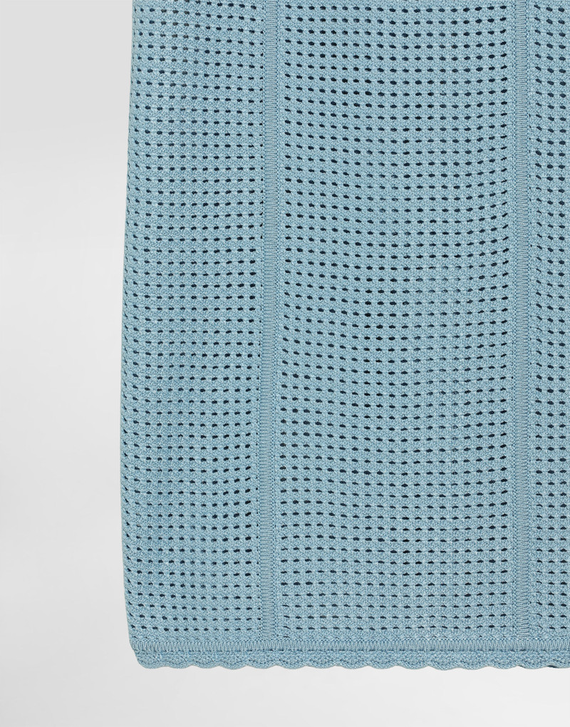 Openwork knit bustier dress 4