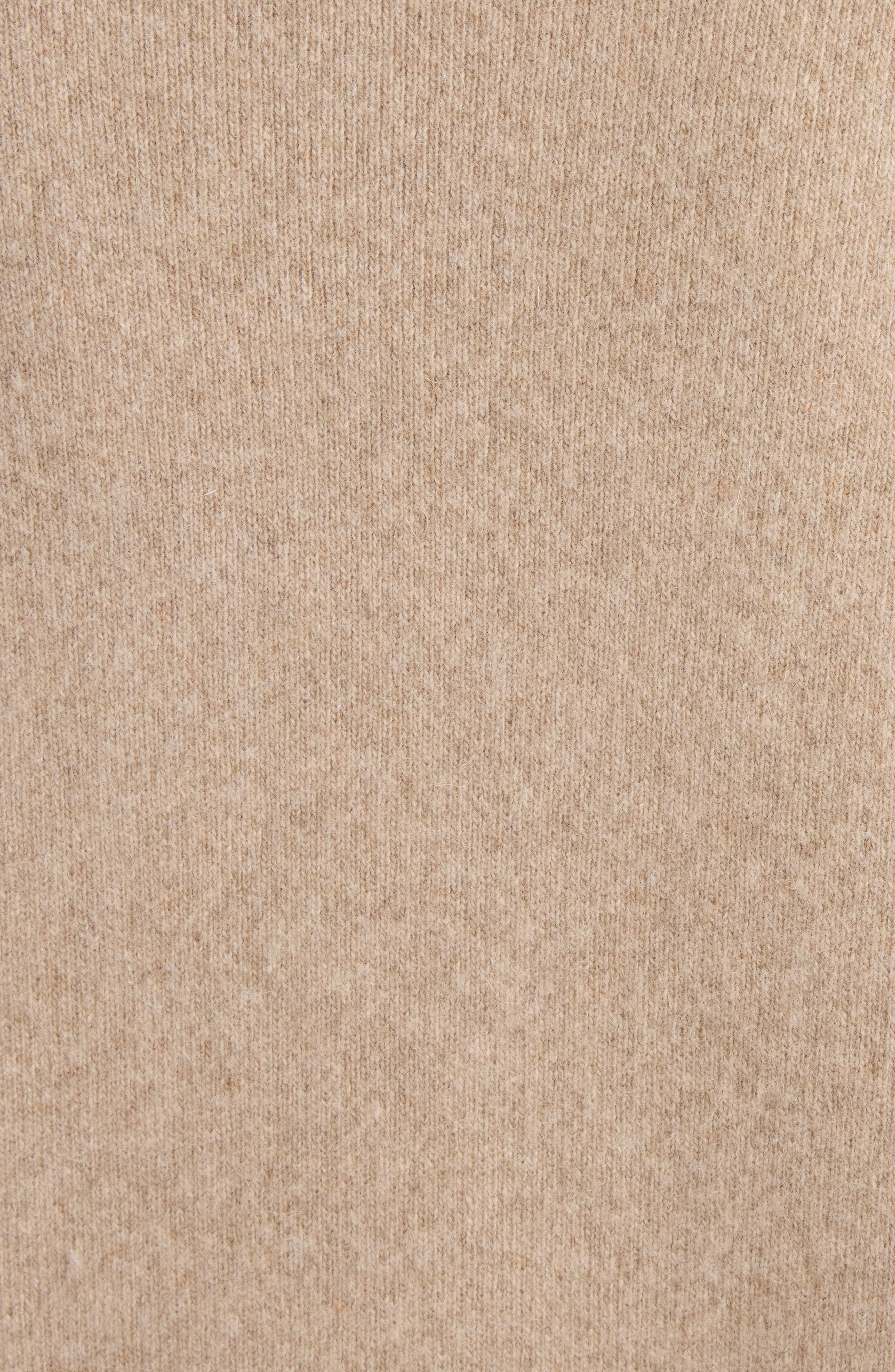 Jacquemus La Maille Vareuse Pallone Merino Wool & Cashmere Polo Sweater in Beige at Nordstrom - 6