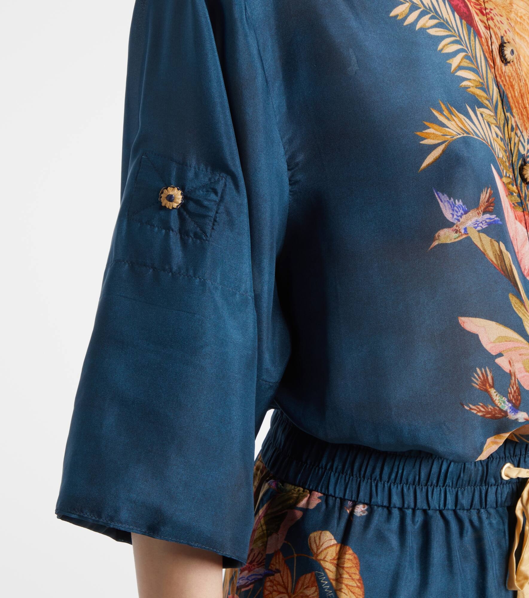 Ascension printed silk shirt - 5