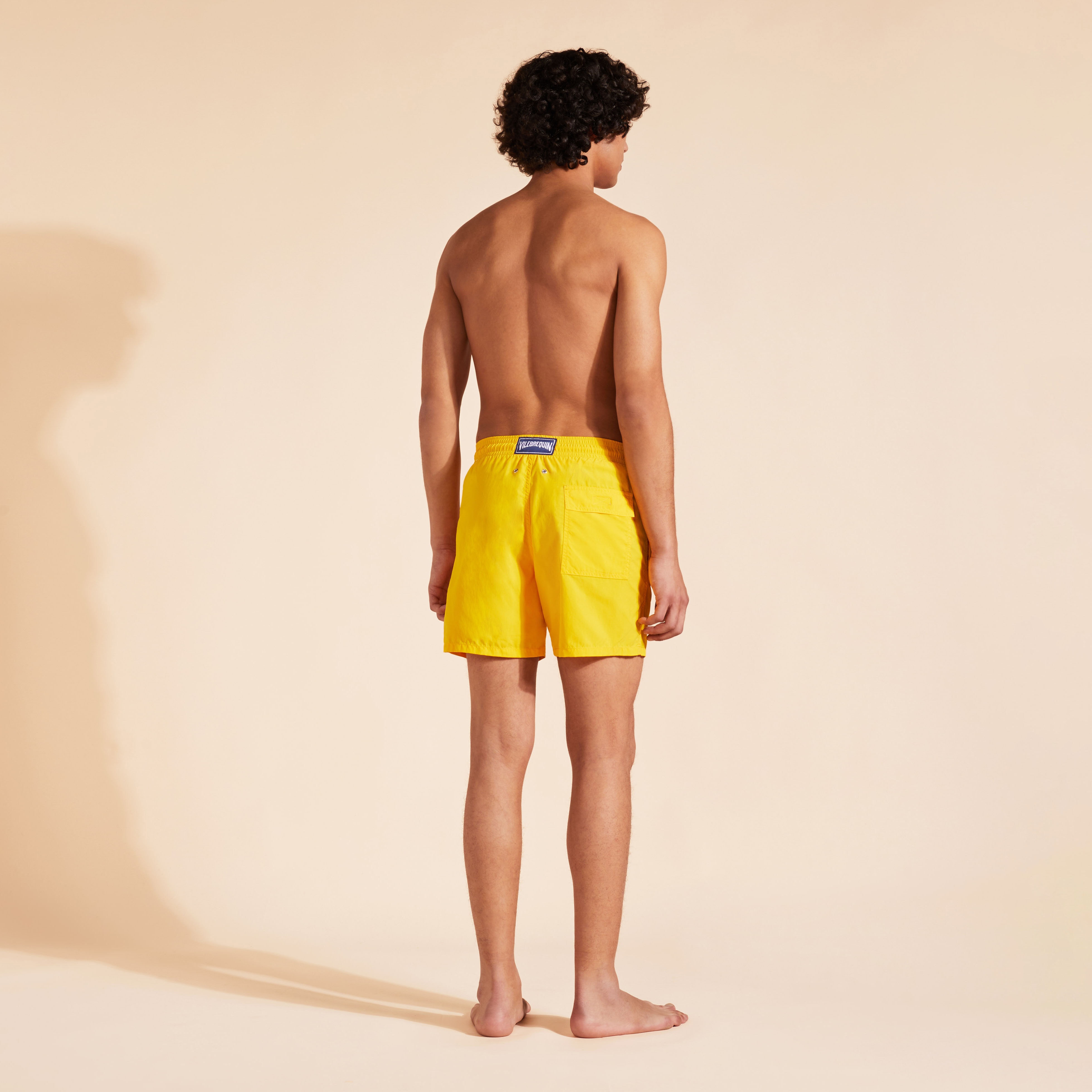 Men Swim Trunks Solid - 4