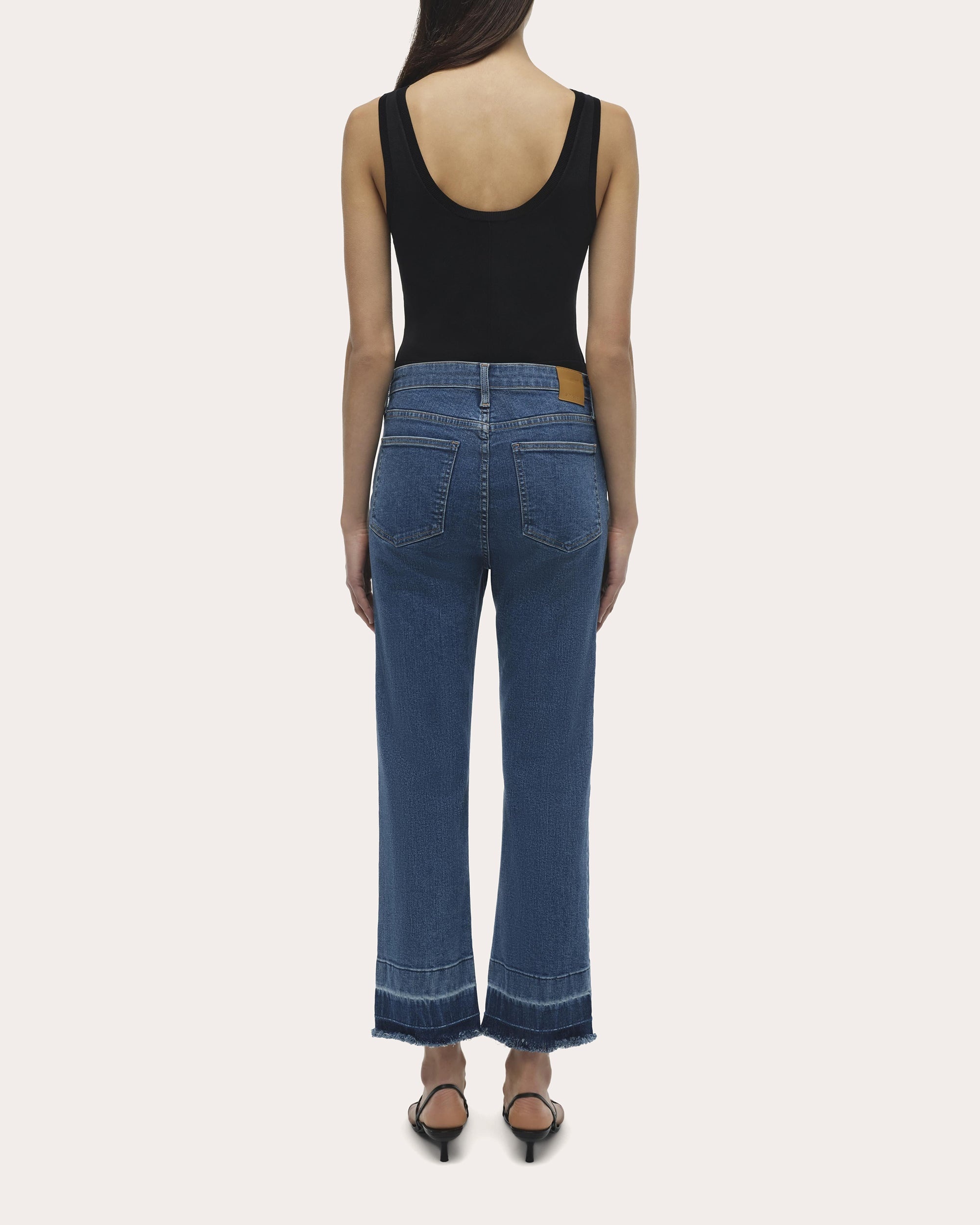 River High-Rise Straight-Leg Jeans - 2