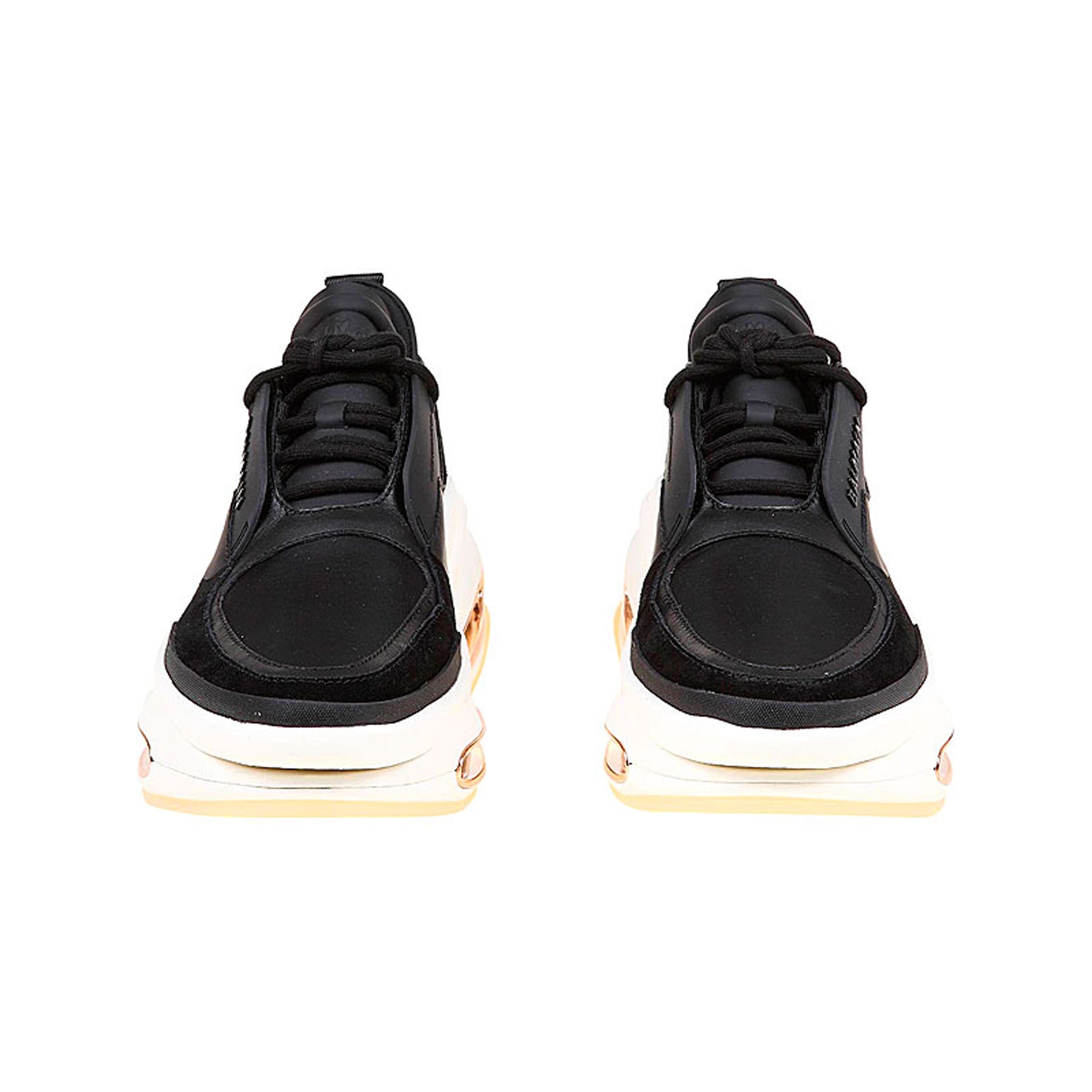 Balmain Leather And Fabric Sneakers - 8