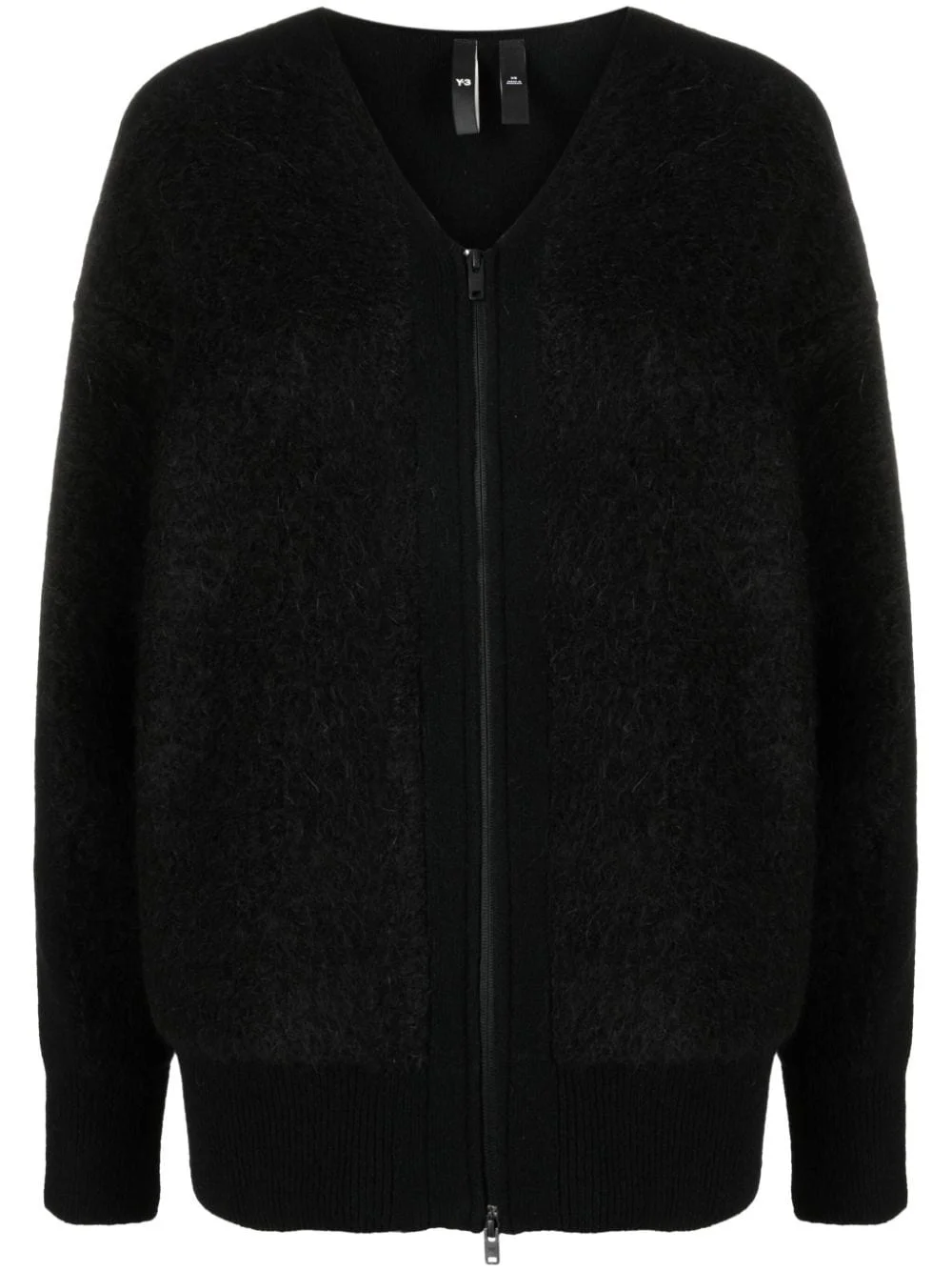 V-neck knitted jacket - 1