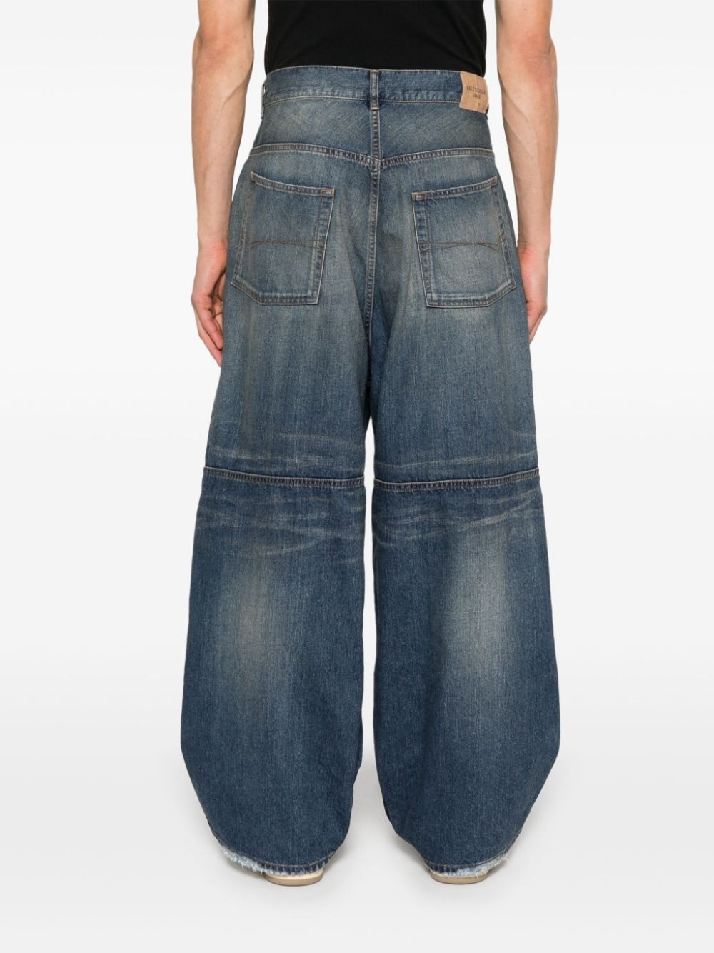 logo-patch jeans - 4