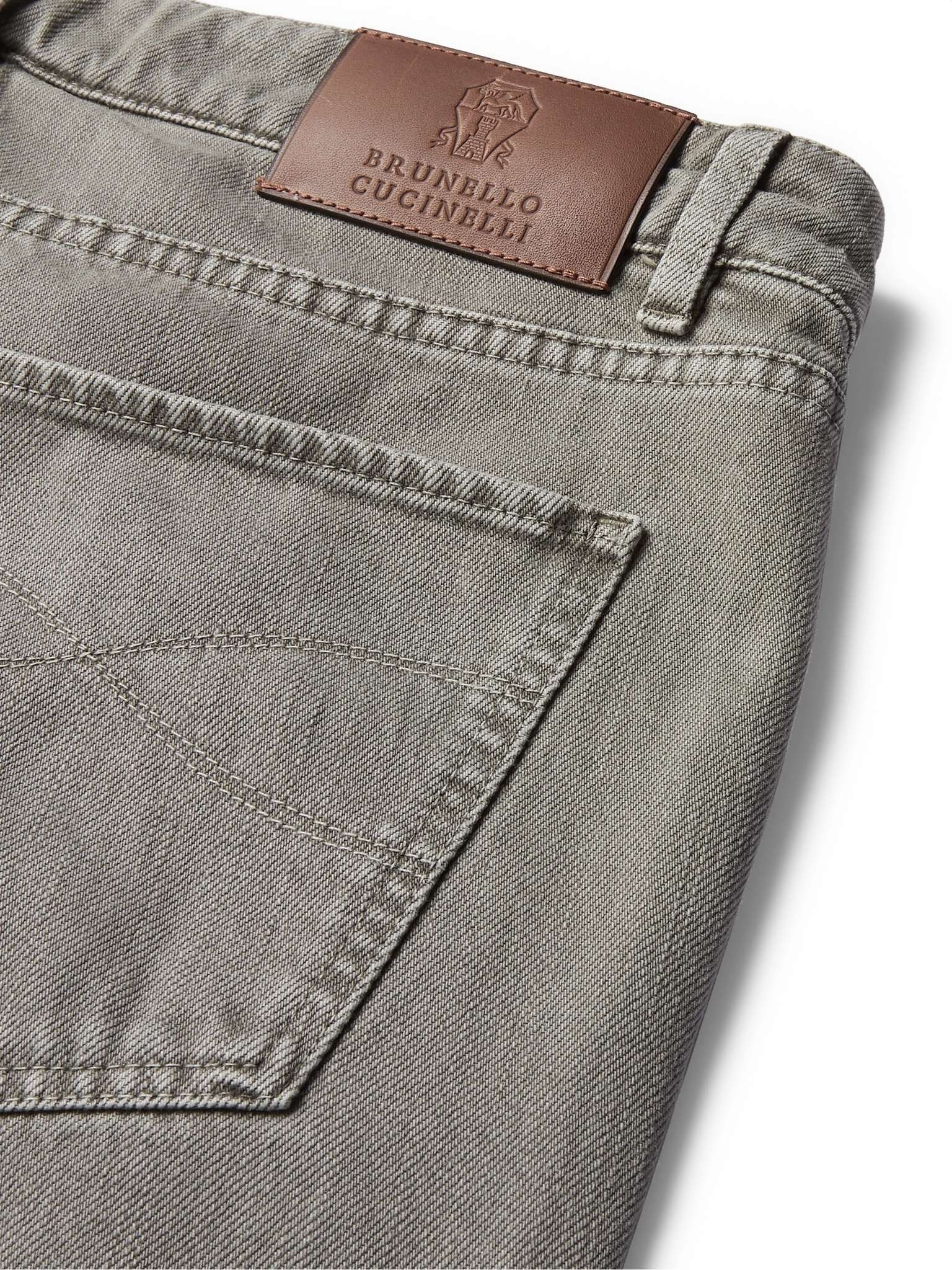 Slim-Fit Denim Jeans - 7